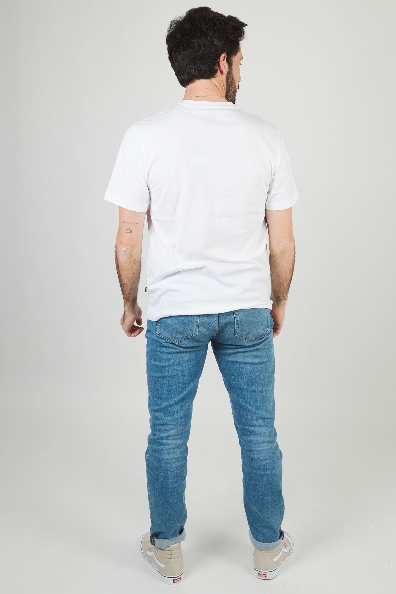 DICKIES SS MAPLETON T-SHIRT en color BLANCO (4)