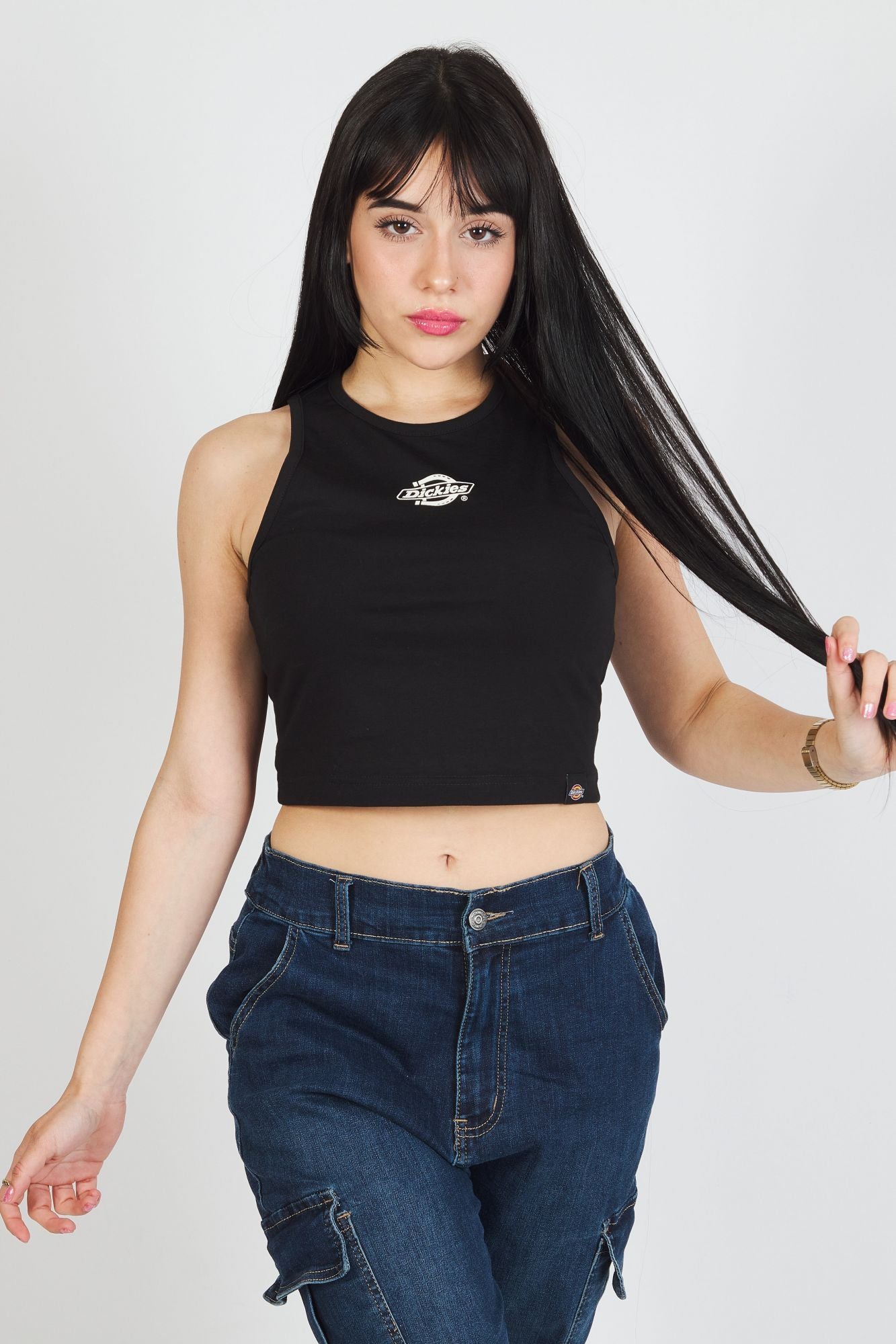 DICKIES POWERS VEST W en color NEGRO (1)