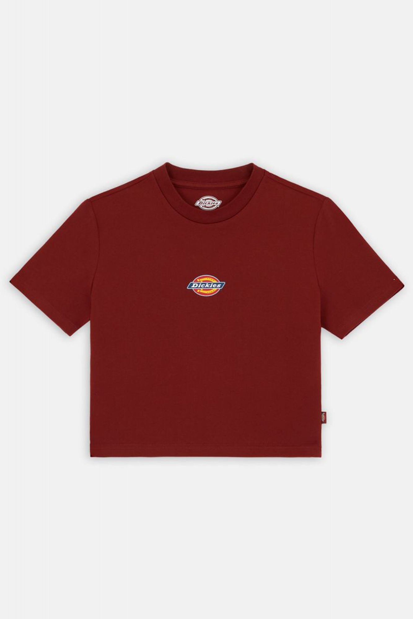 DICKIES MAPLE VALLEY TEE en color BURDEOS (2)