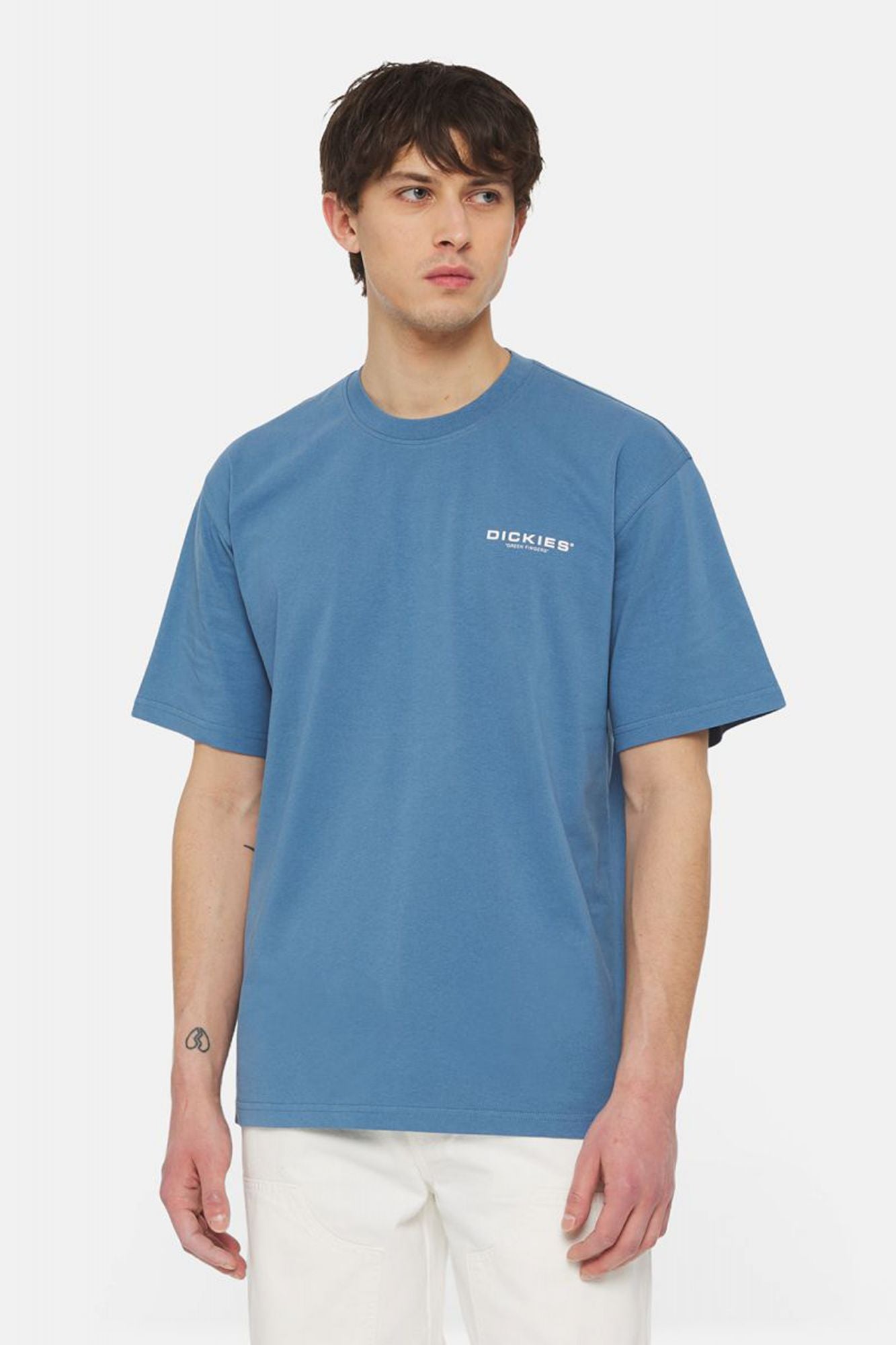 DICKIES WAKEFIELD TEE SS en color AZUL (1)