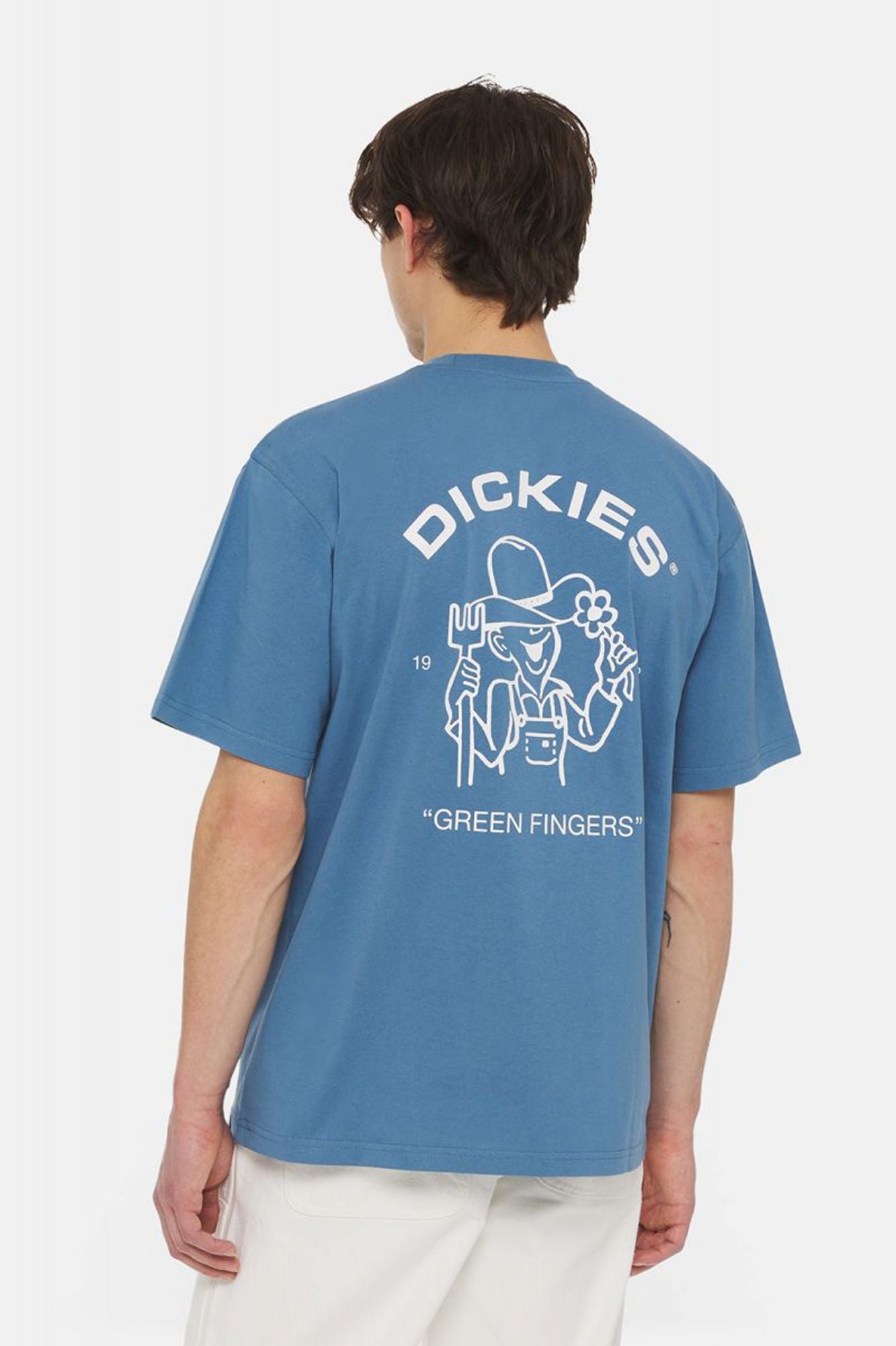 DICKIES WAKEFIELD TEE SS en color AZUL (3)