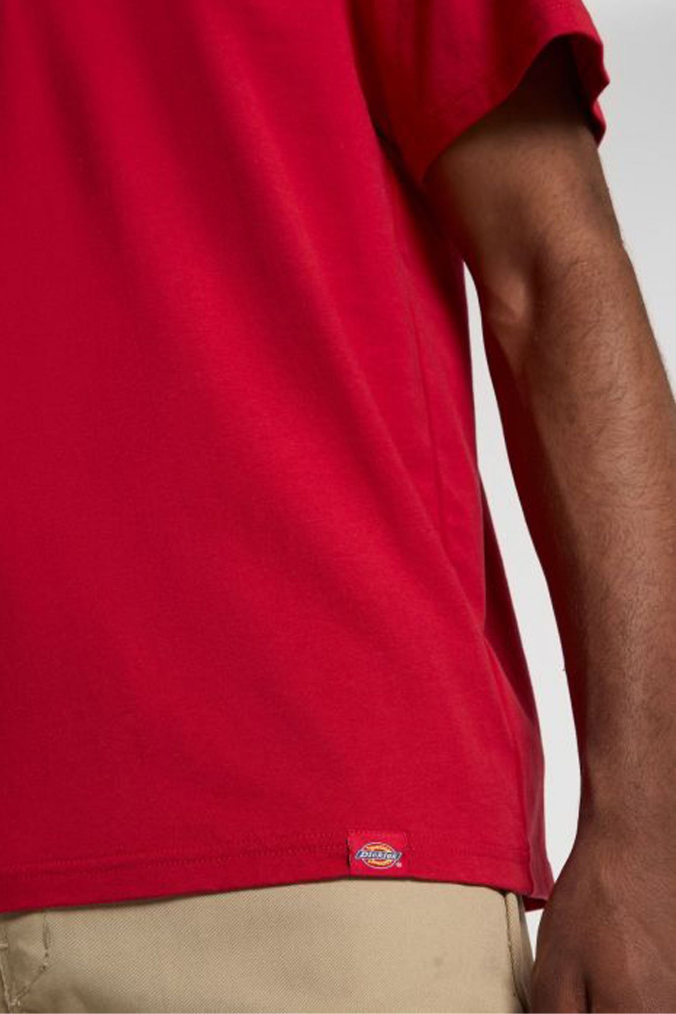 DICKIES DK0A4Z8Z0ER1 LEWISTOWN SS TEE ENGLI en color ROJO (3)