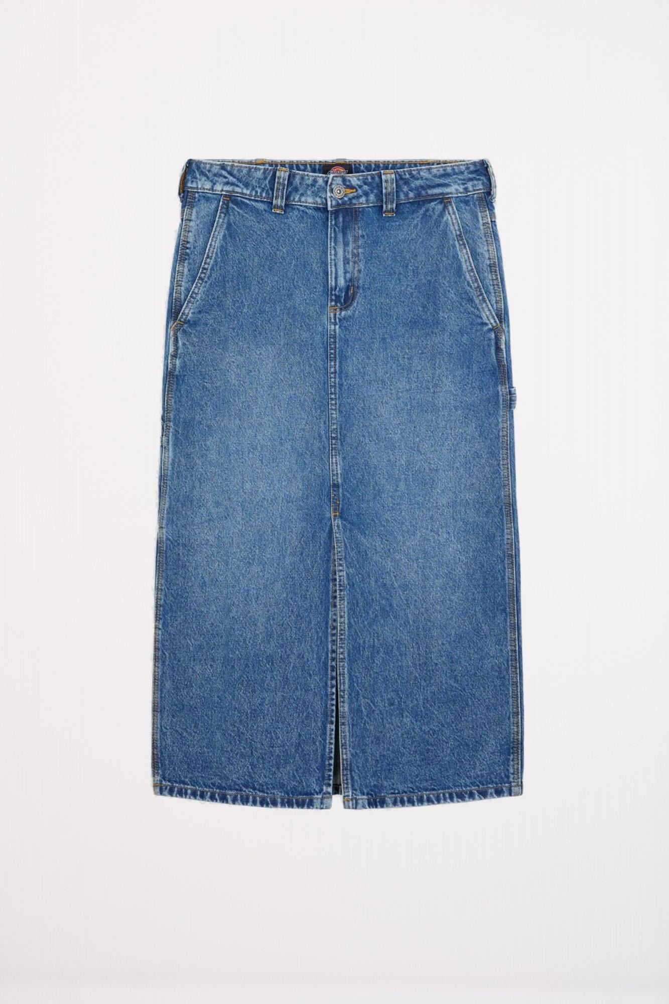 DICKIES DENIM CARPENTER SKIRT en color AZUL (2)