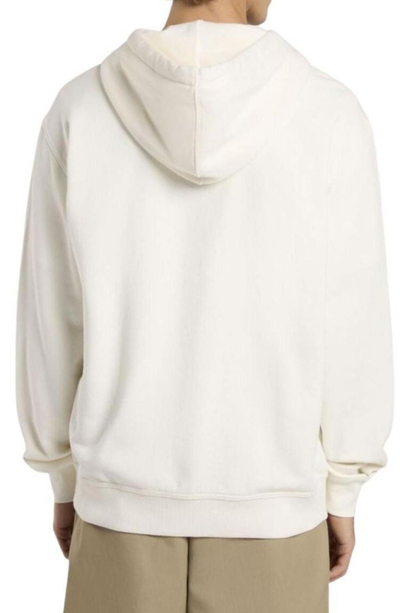 DICKIES LEWISTOWN HOODIE EGRET en color BLANCO (2)