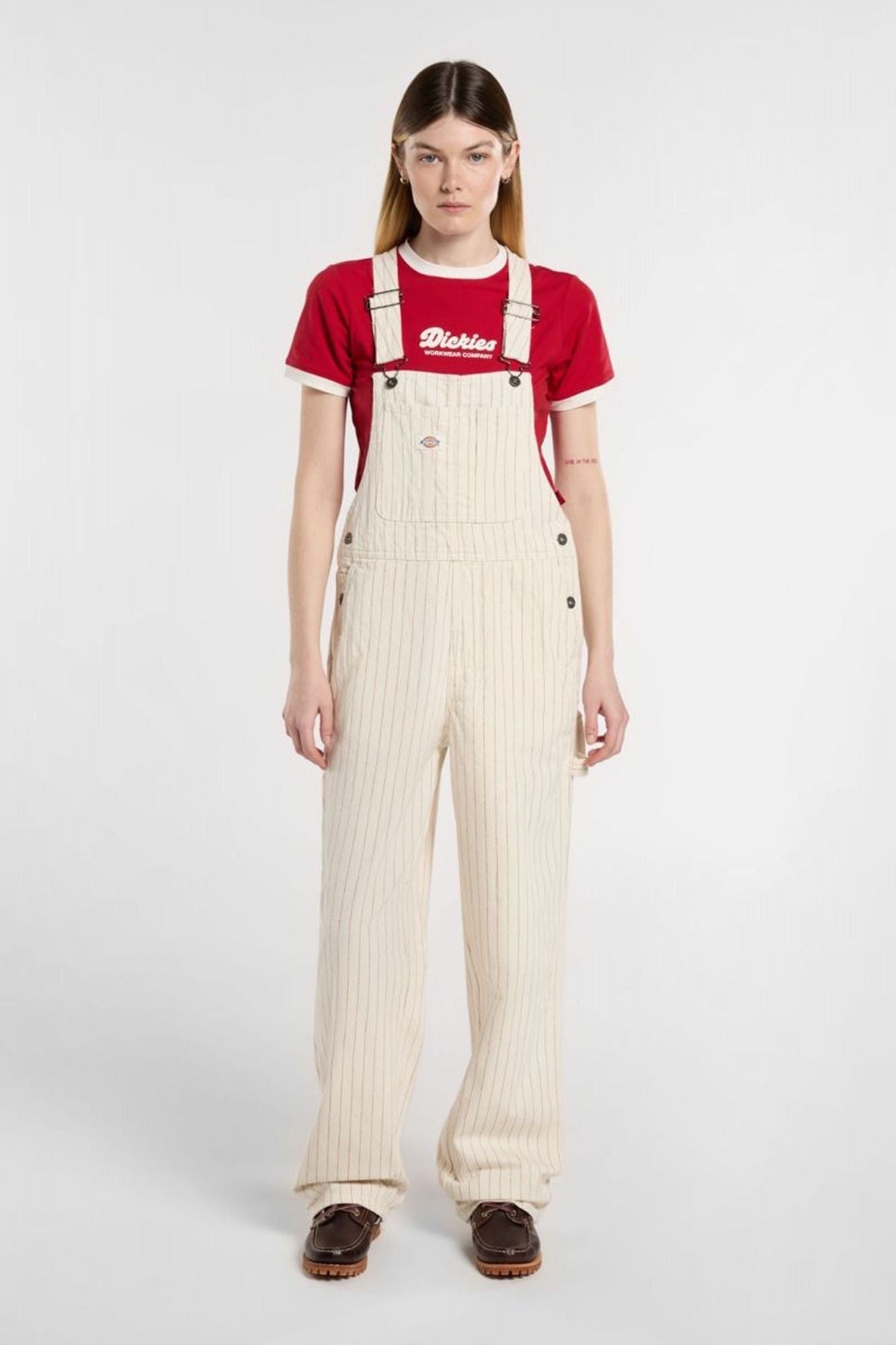 DICKIES SERVICE BIB en color BEIS (1)