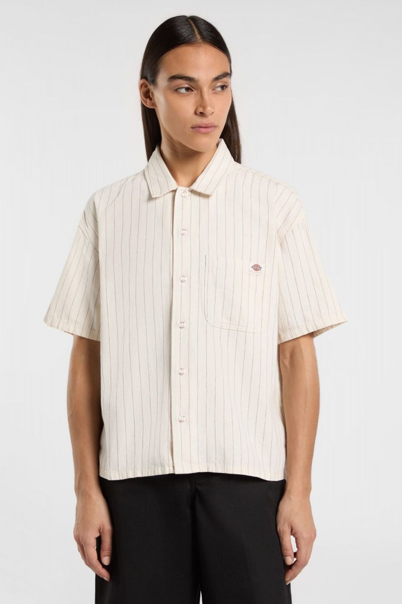 DICKIES SERVICE SS SHIRT en color BEIS (1)