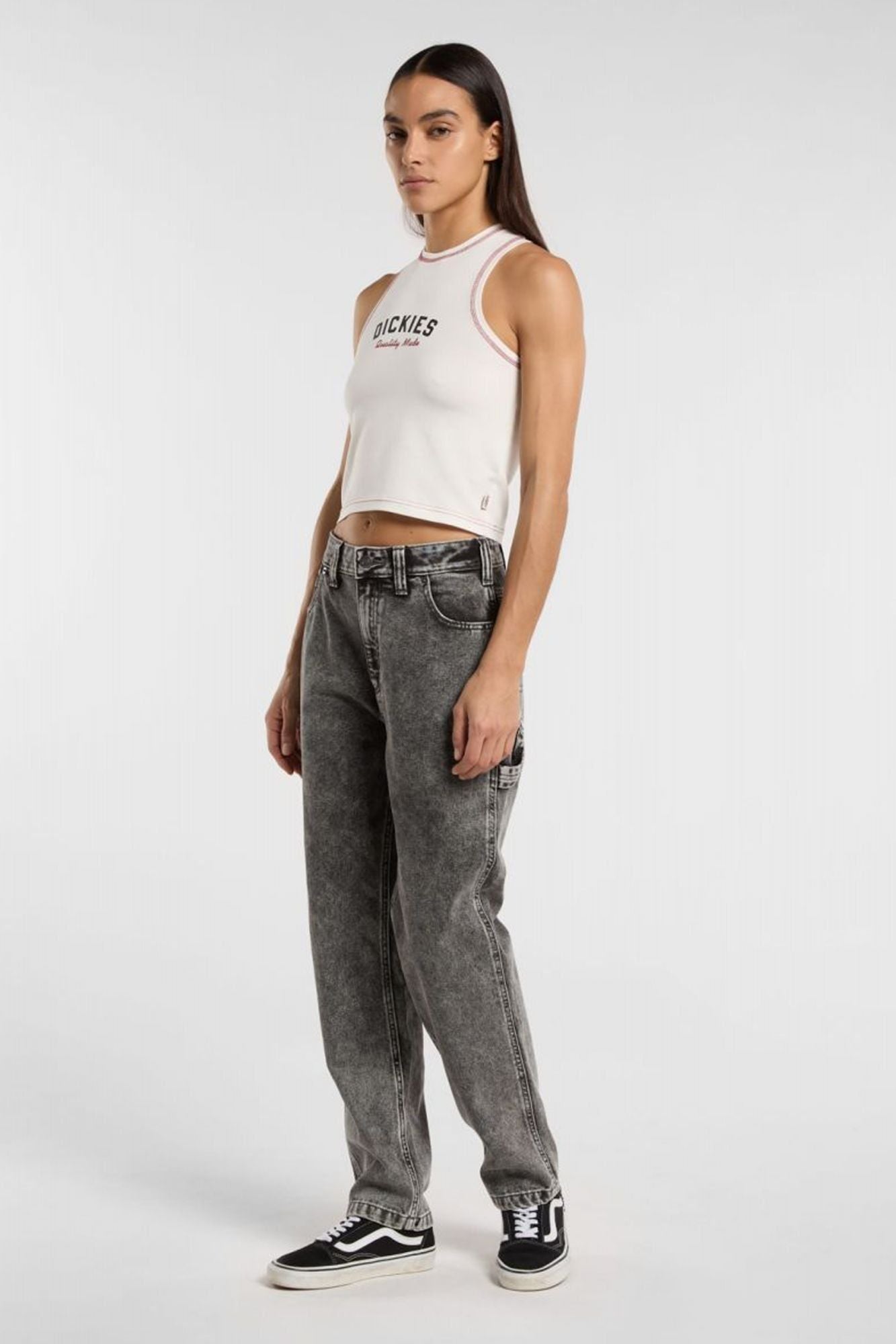 DICKIES RACER TOP en color BLANCO (4)