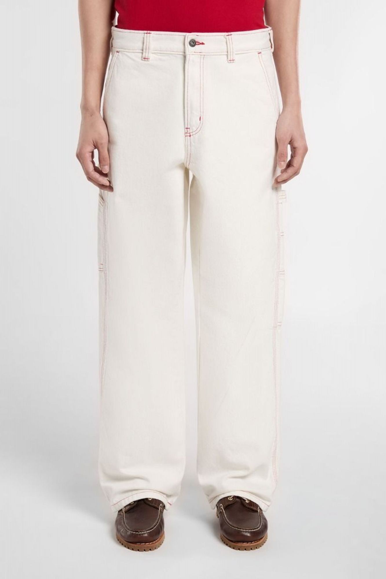 DICKIES LOOSE DENIM PAINTER EG en color BLANCO (1)