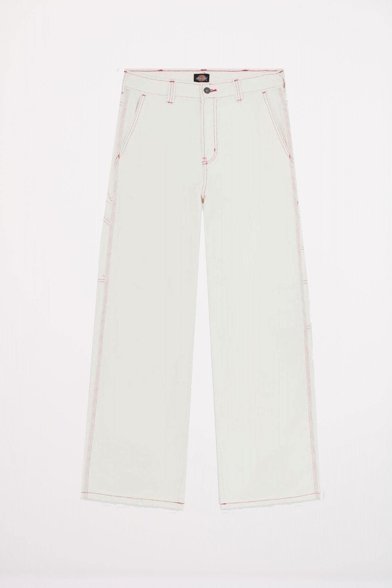 DICKIES LOOSE DENIM PAINTER EG en color BLANCO (2)