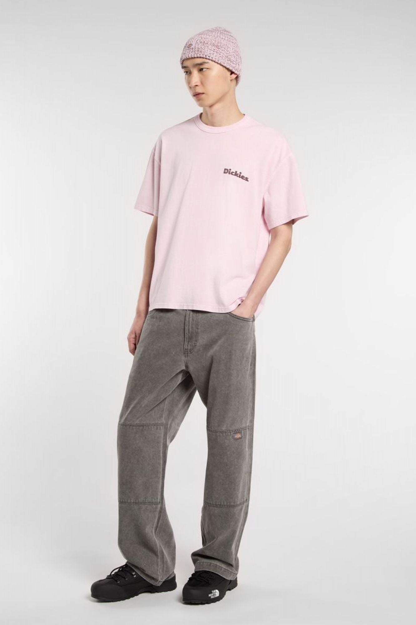 DICKIES SLAYDEN GD TEE en color ROSA (4)