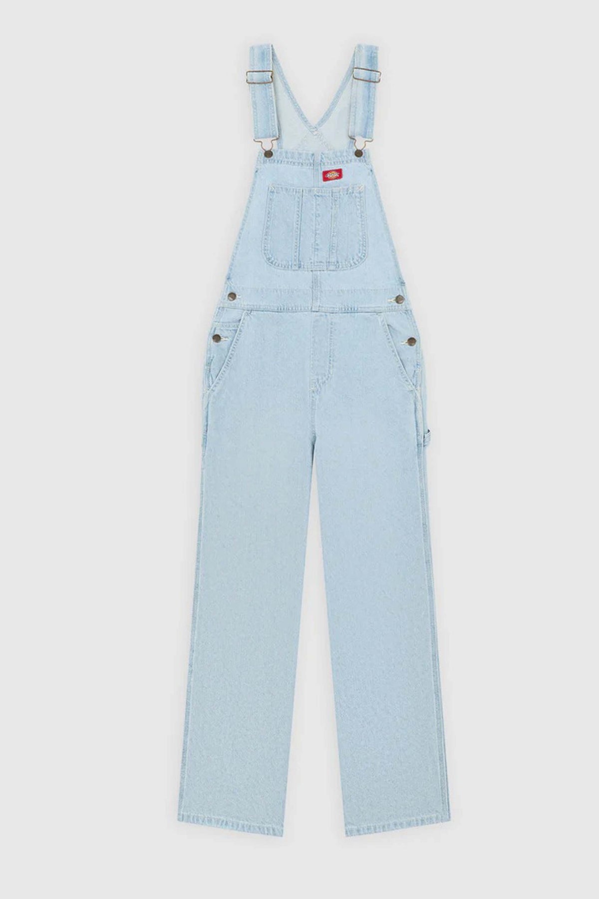 DICKIES LOOSE DENIM BIB W FOG en color AZUL (3)