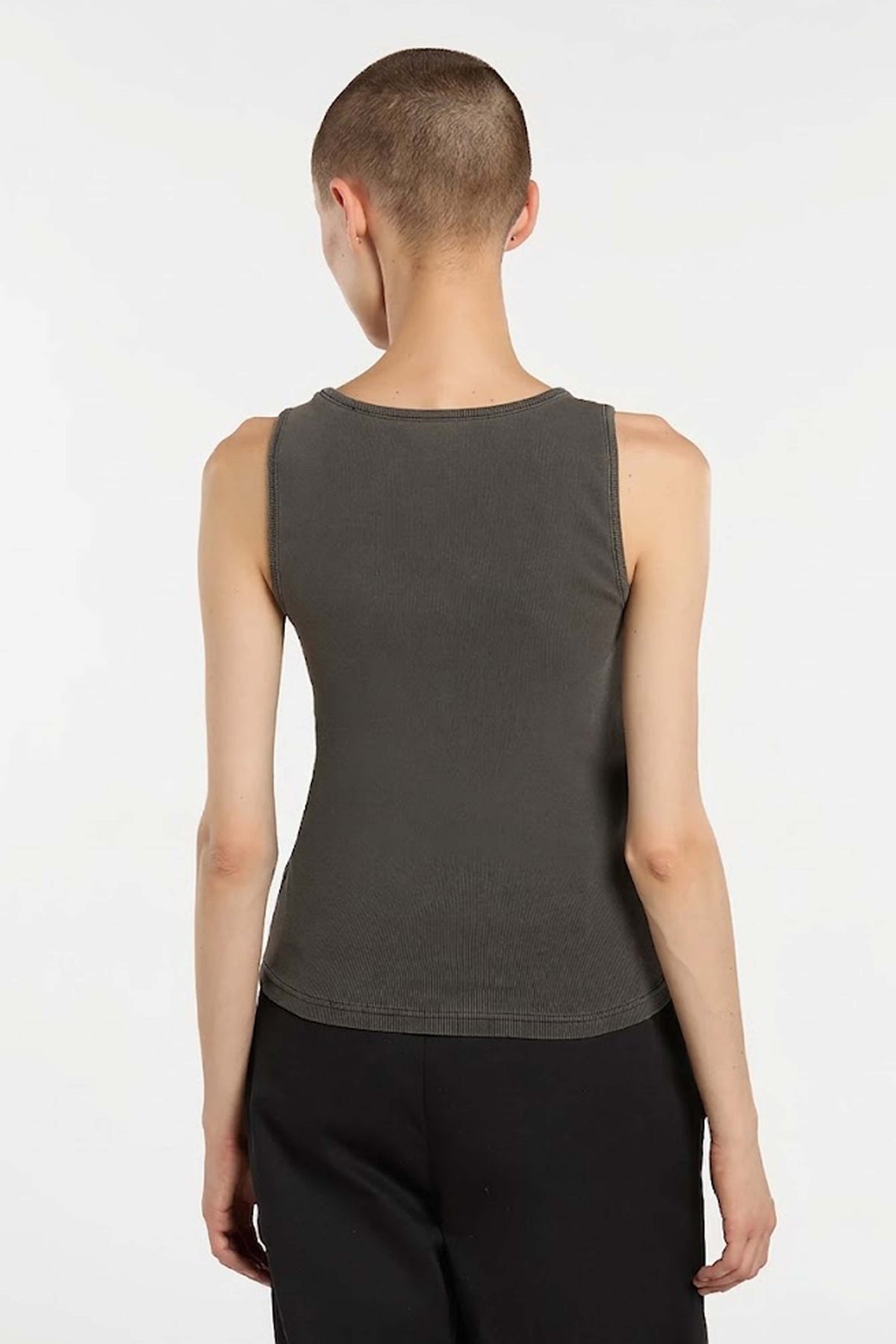 DICKIES PLAINVILLE TANK TEE W en color GRIS (2)
