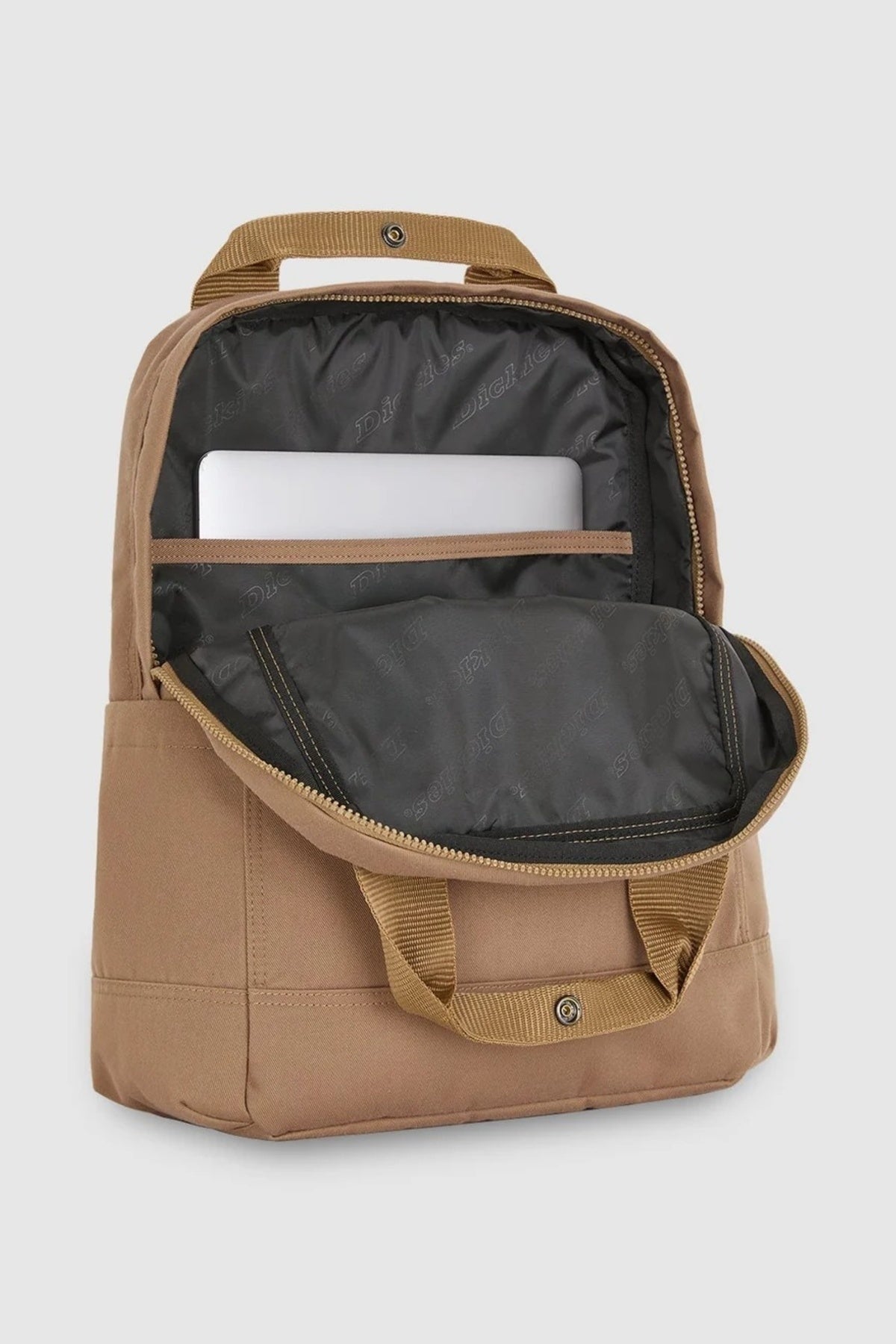 DICKIES DK0A8CINJ371 LISBON BACKPACK en color MARRON CLARO (4)