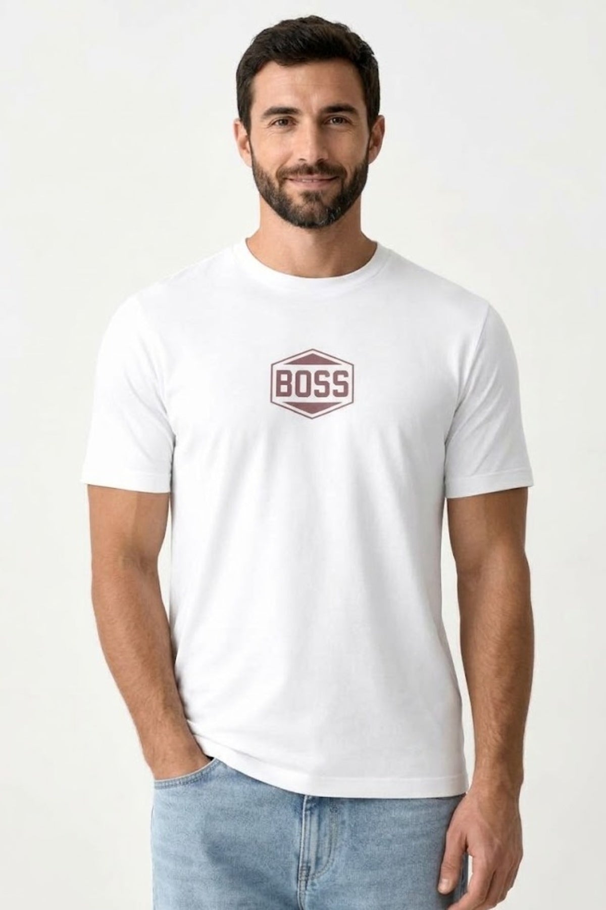 BOSS 50574200HB TE LOGOTAPE2 en color BLANCO (1)