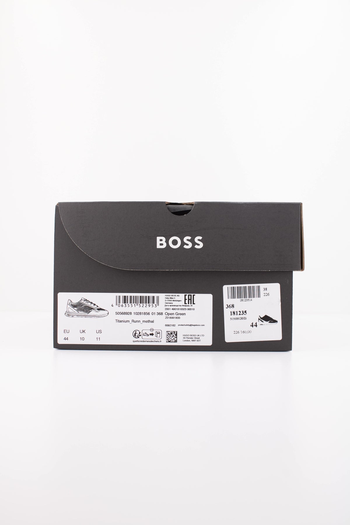 BOSS 50568928HB TITANIUM RUNN en color VERDE (6)