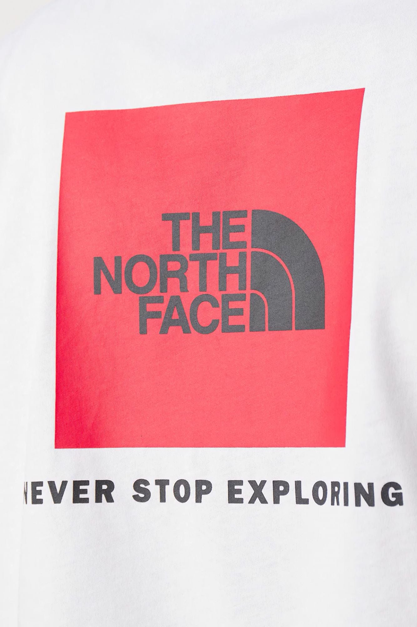THE NORTH FACE M SS BOX NSE TEE en color BLANCO (2)