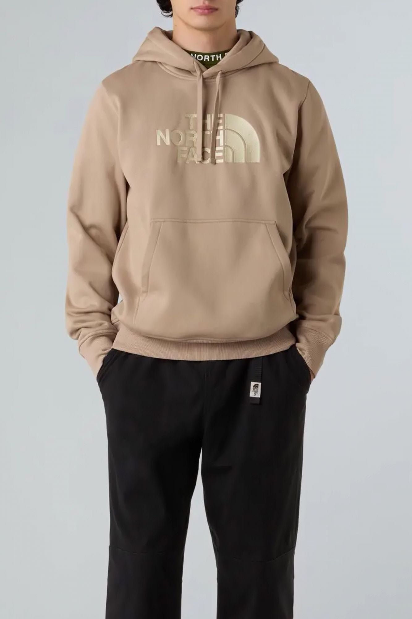THE NORTH FACE DREW PEAK PULLOVER HOODIE en color MARRON CLARO (1)