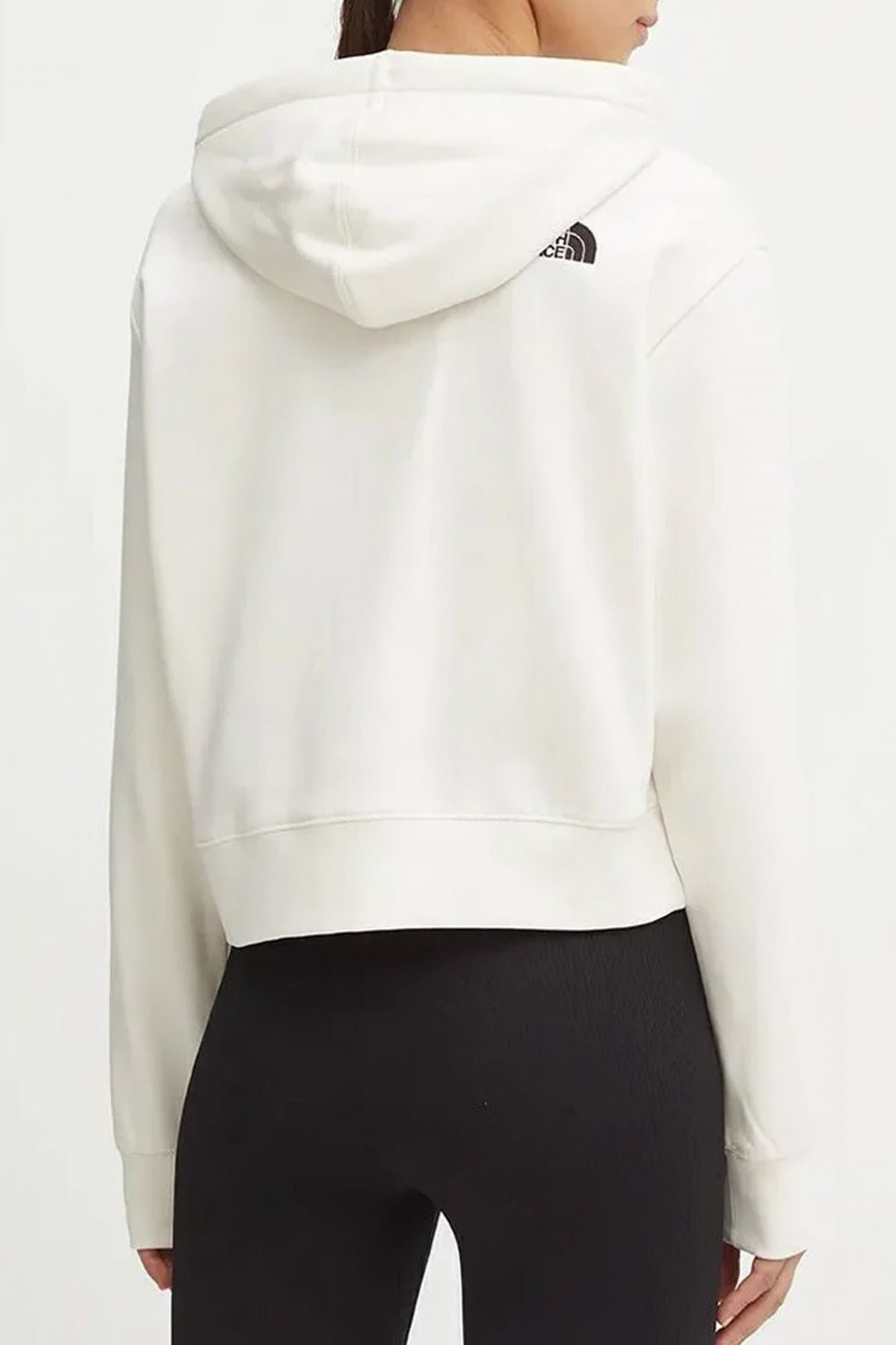 THE NORTH FACE ESSENTIAL CROP HOODIE en color BLANCO (2)