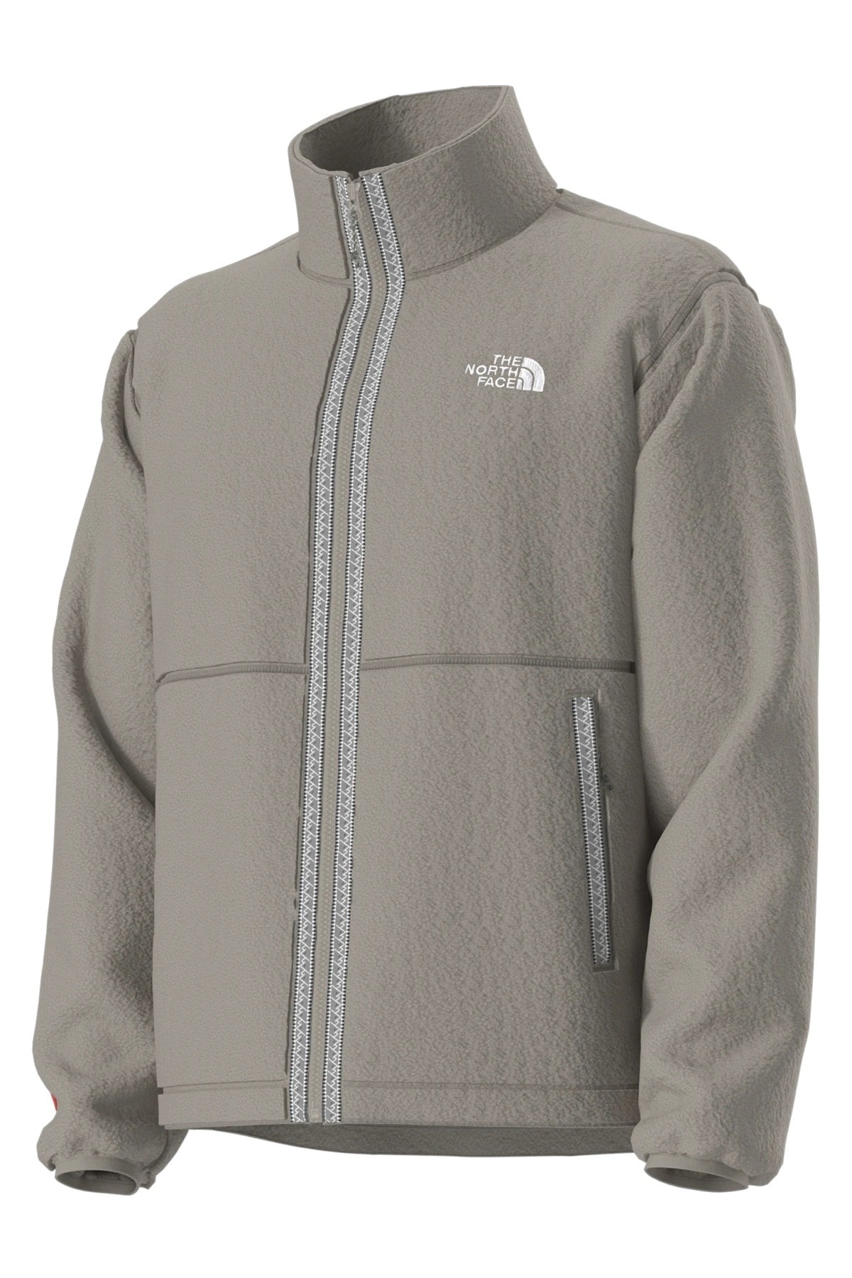 THE NORTH FACE FLEESKI FULL ZIP JACKET NF0A88XQ2MB1 en color BEIS (3)