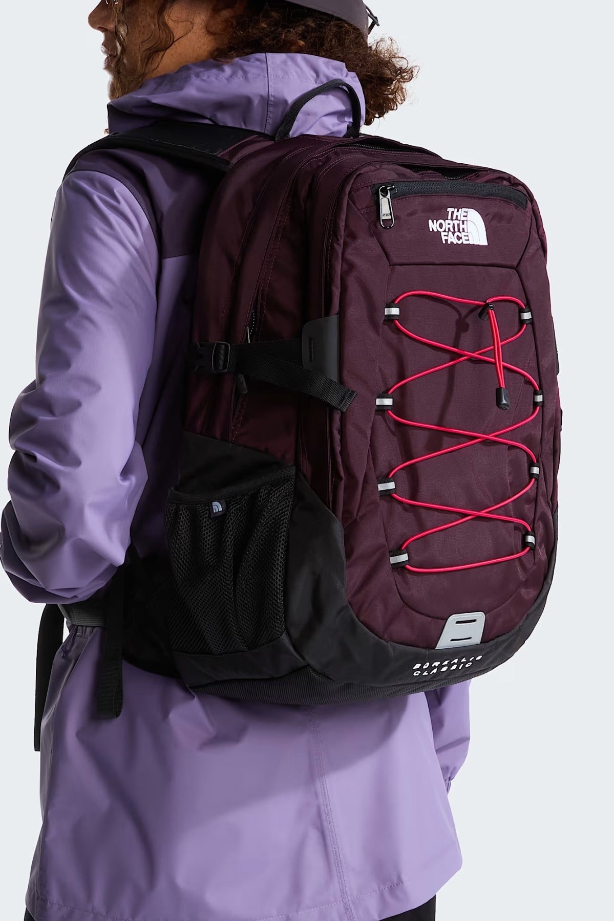 THE NORTH FACE BOREALIS CLASSIC BKP en color BURDEOS (1)