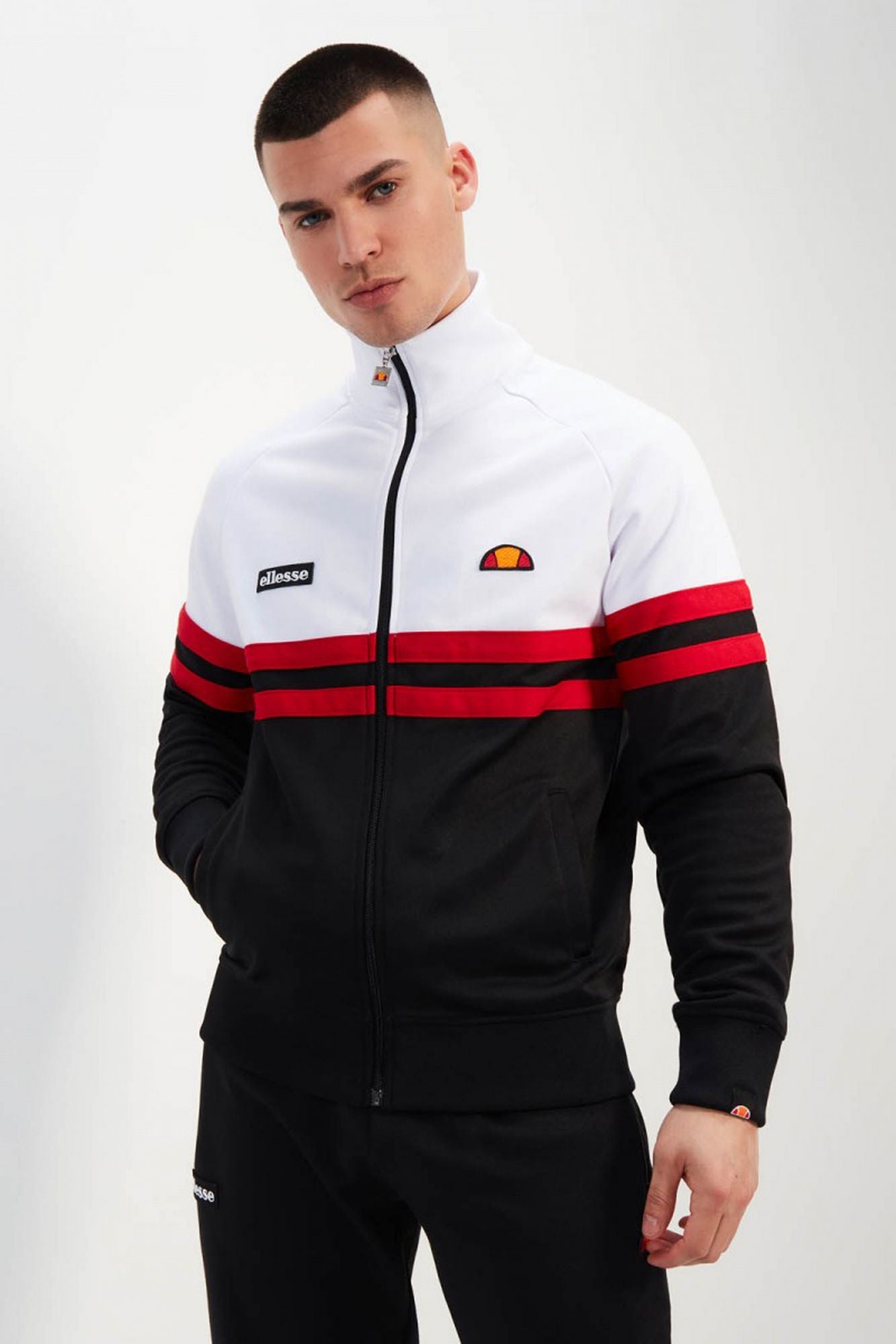 ELLESSE RIMINI TRACK TOP en color BLANCO (1)