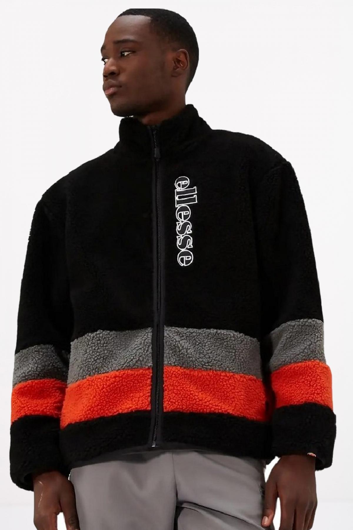 ELLESSE ALPORA FZ JACKET en color NEGRO (1)