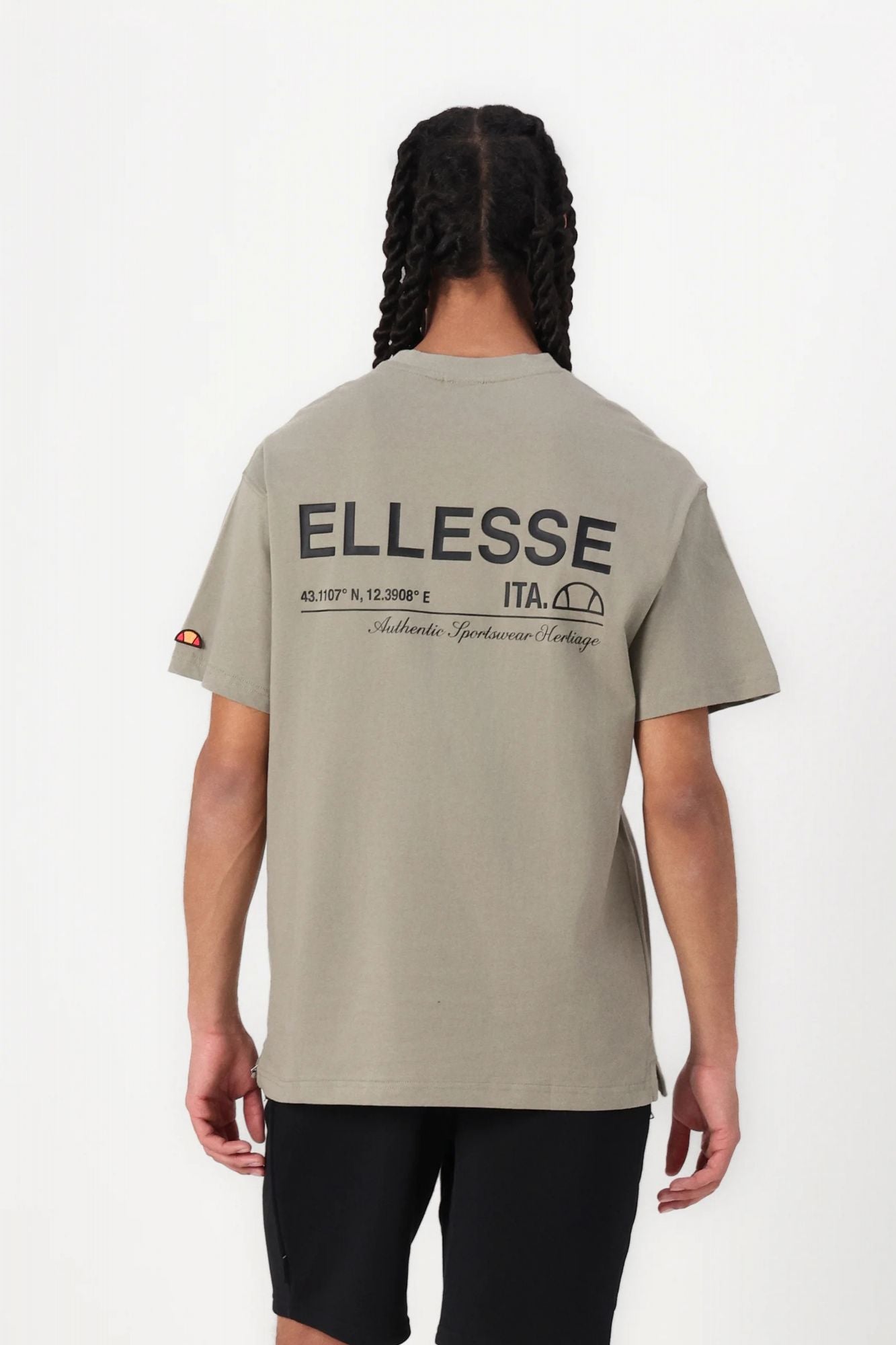 ELLESSE PARETE TEE en color VERDE (3)
