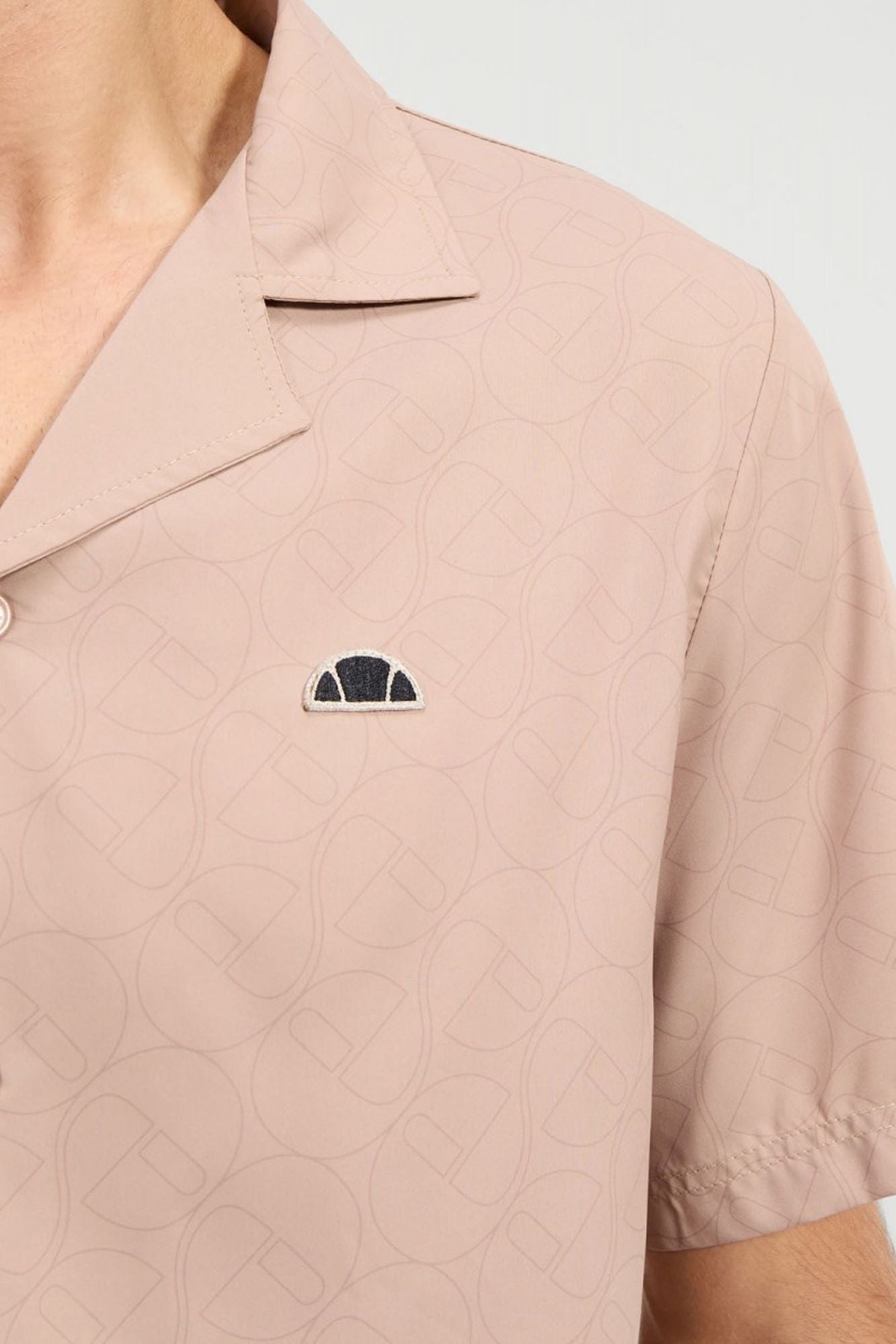 ELLESSE ORVIETA SHIRT en color MARRON CLARO (4)