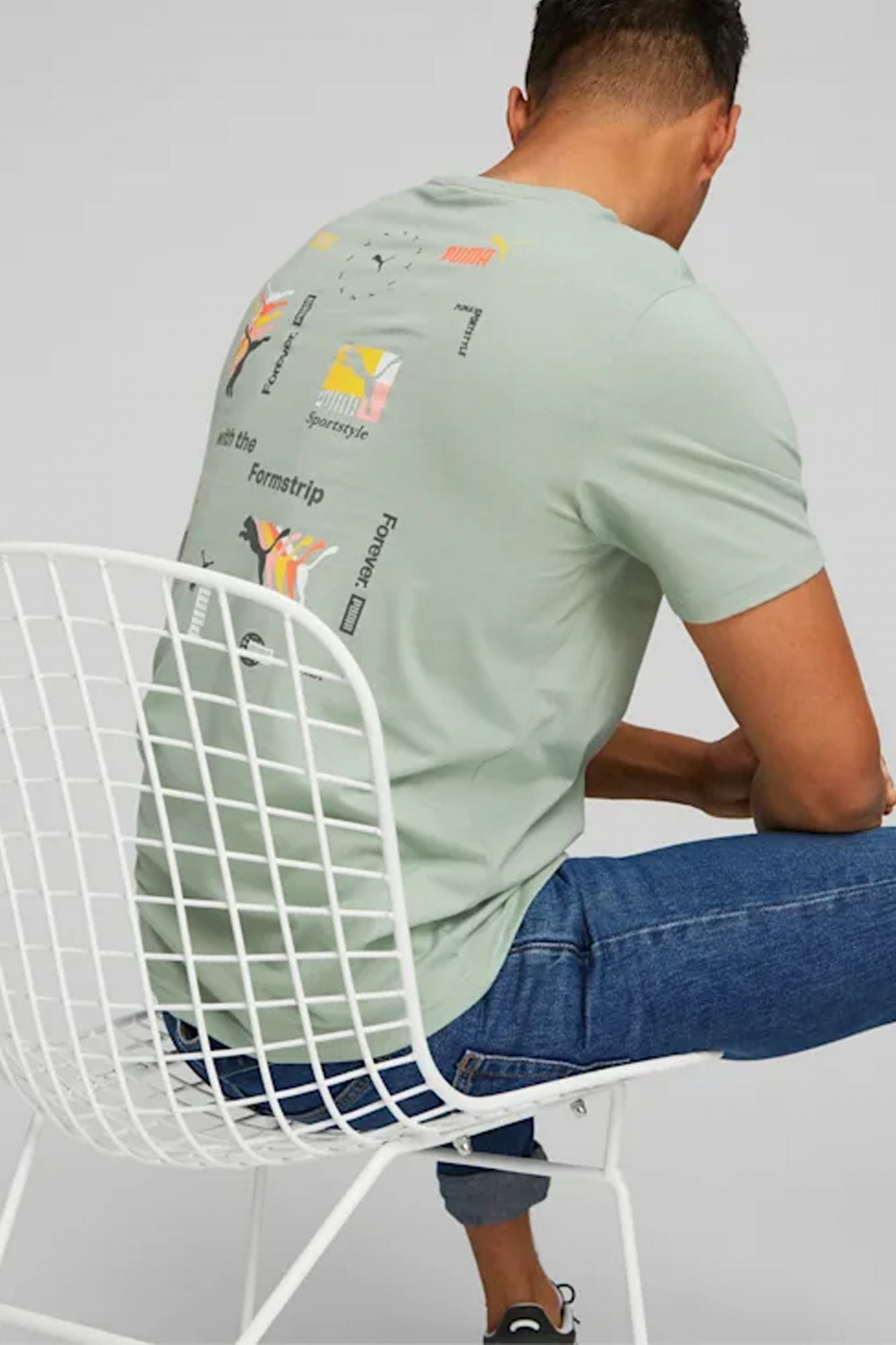 PUMA CLASSICS BRAND LOVE en color VERDE (3)