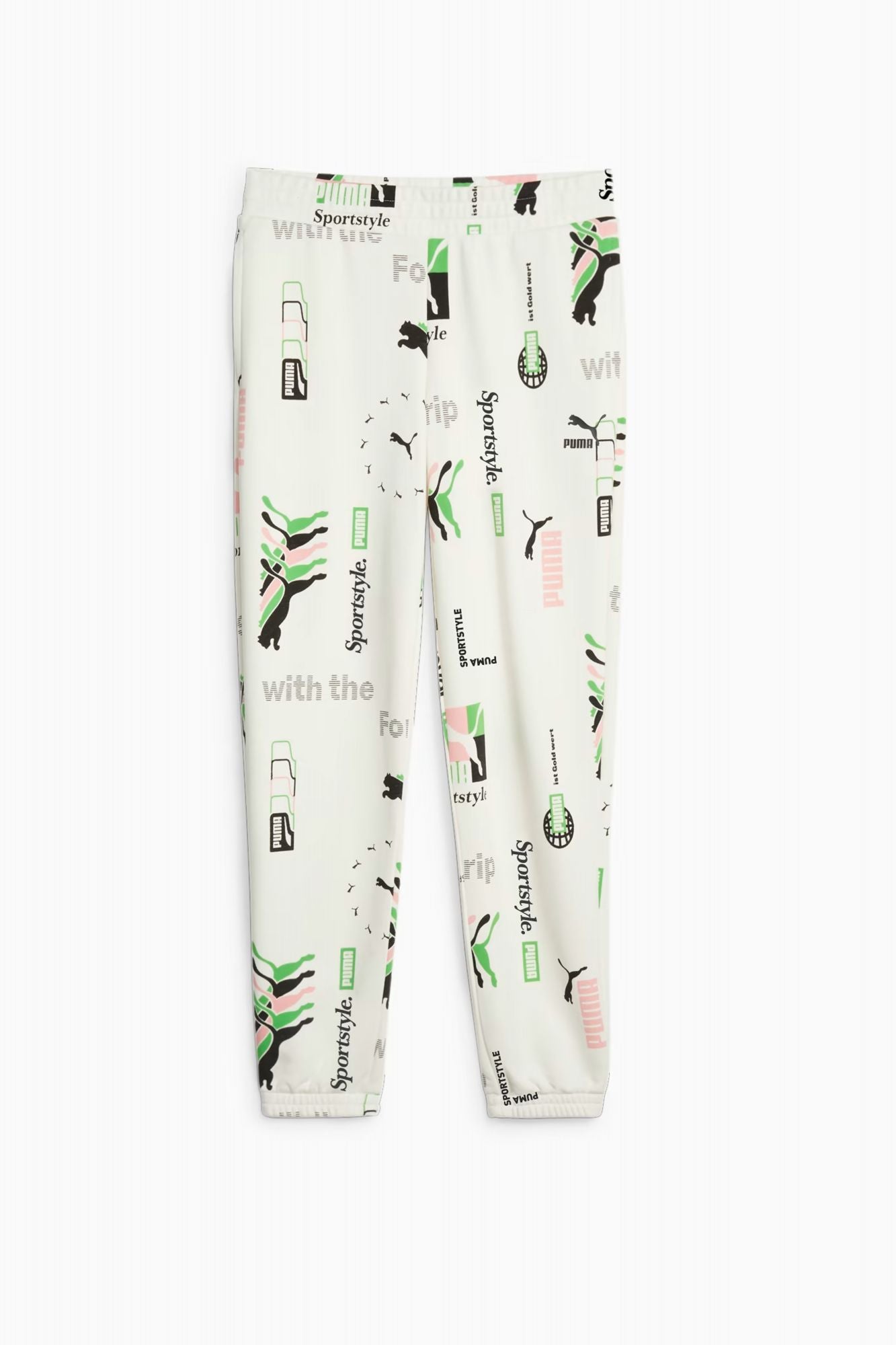PUMA CLASSICS PRINTED WOMEN'S SWEATPANTS en color BLANCO (2)