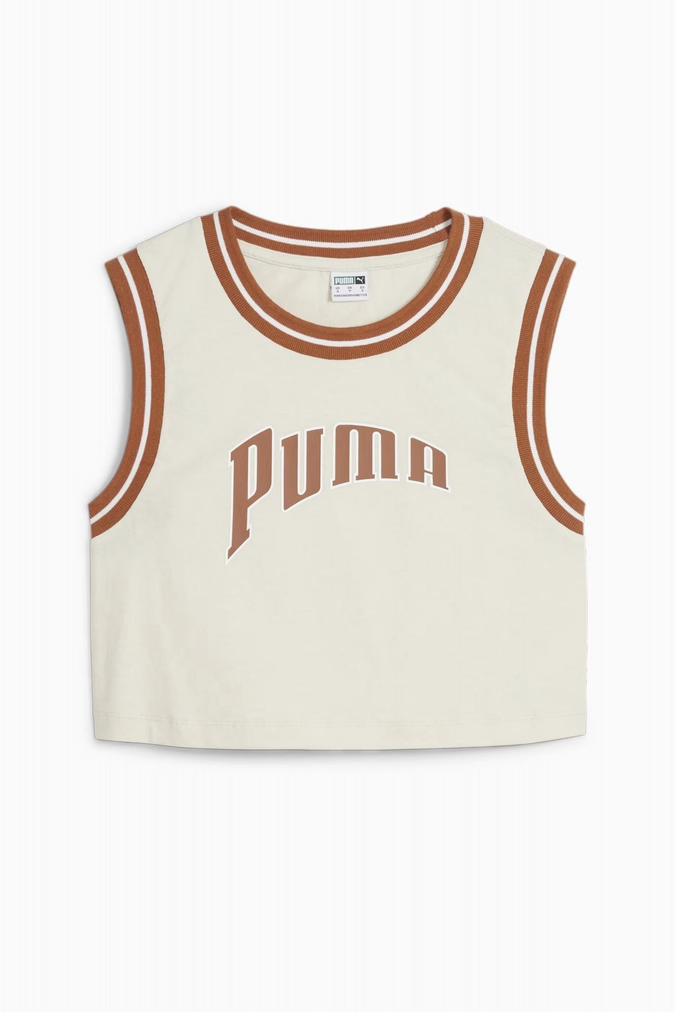PUMA GRAPHIC CROPPED TEE en color BLANCO (2)