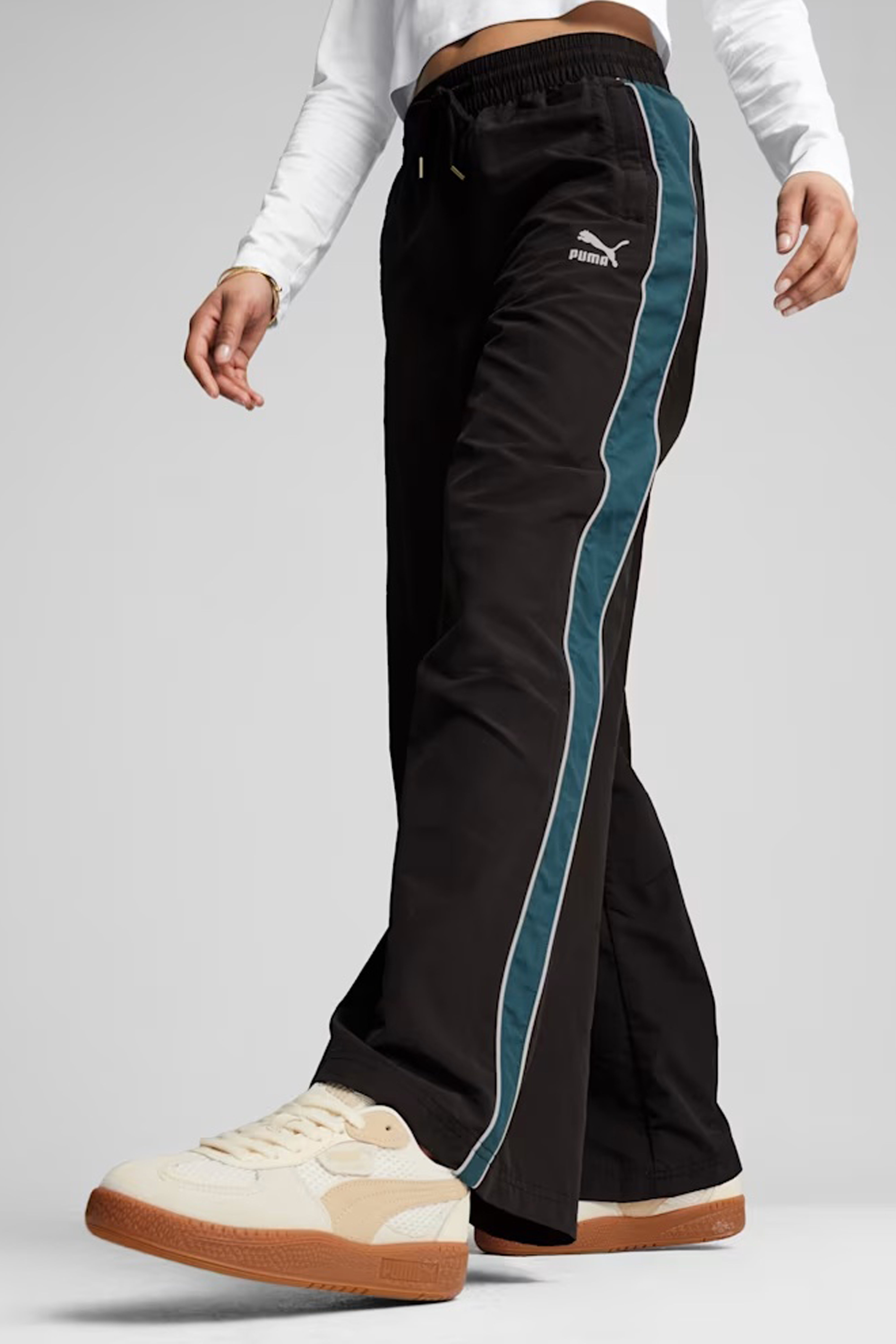 PUMA T7 TRACK PANTS en color NEGRO (1)