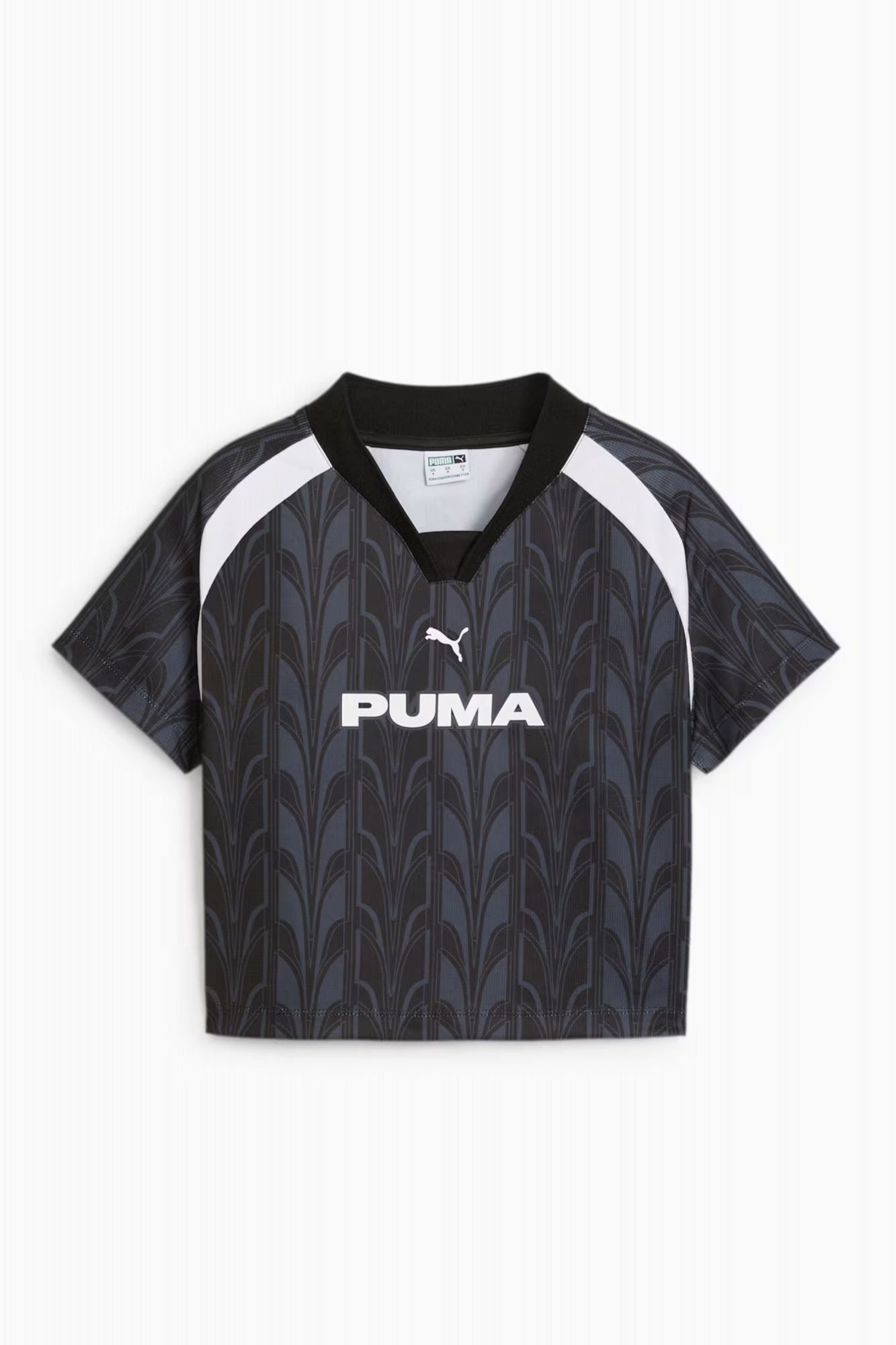 PUMA FOOTBALL JERSEY BABY TEE WOMEN en color GRIS (2)