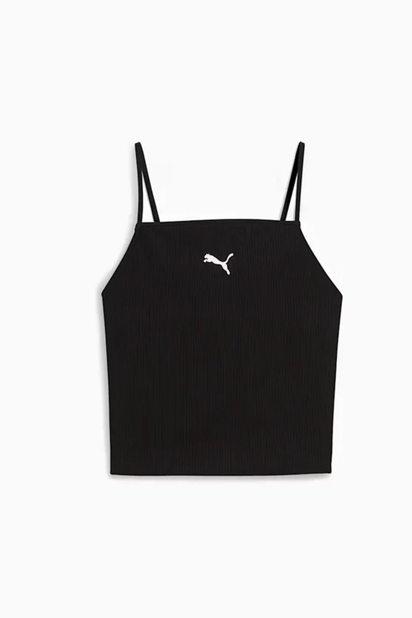 PUMA WARDROBE ESS RIBBED TANK T en color NEGRO (2)