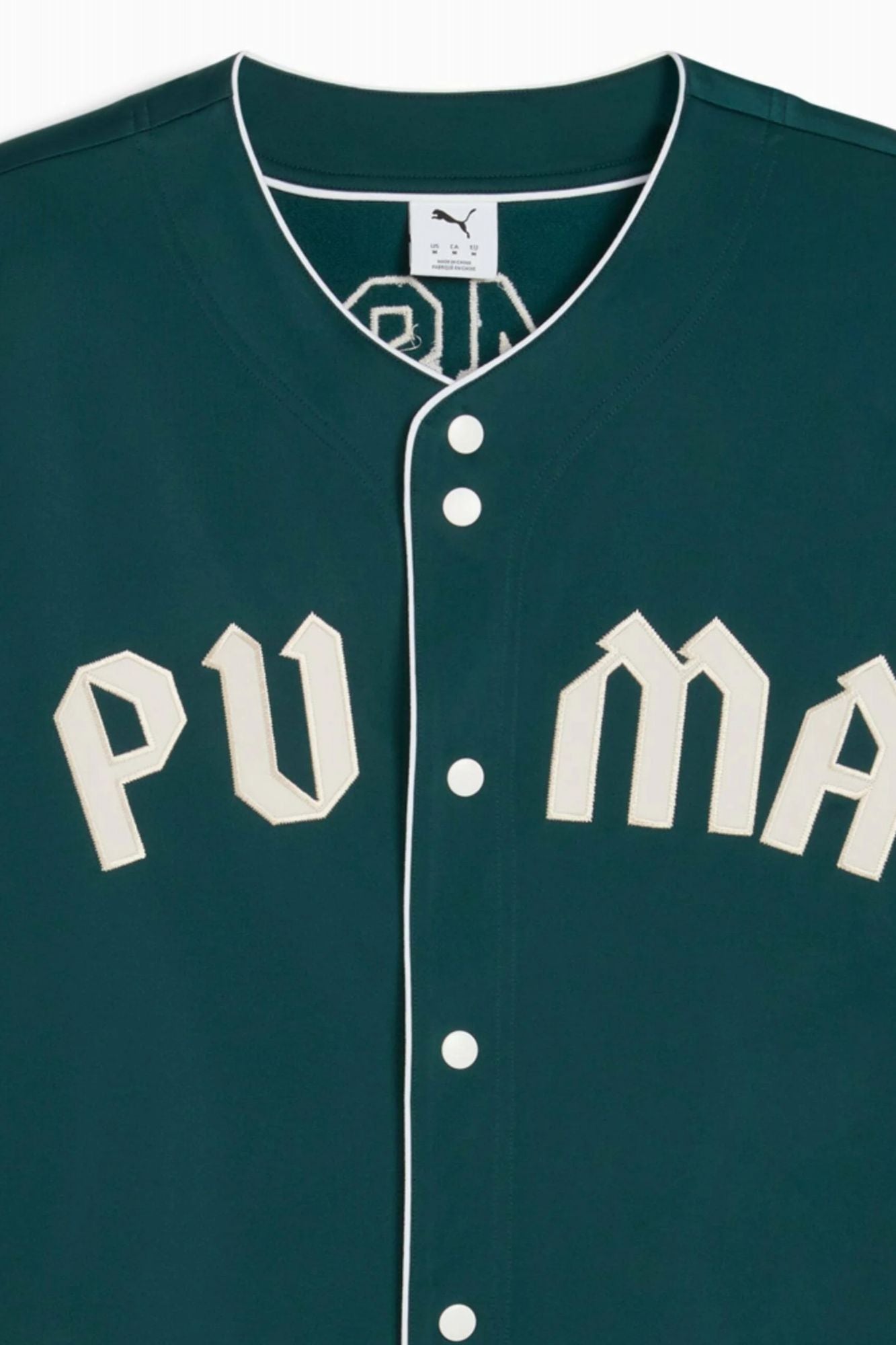 PUMA OVERSIZED BASEBALL JERSEY en color VERDE (4)