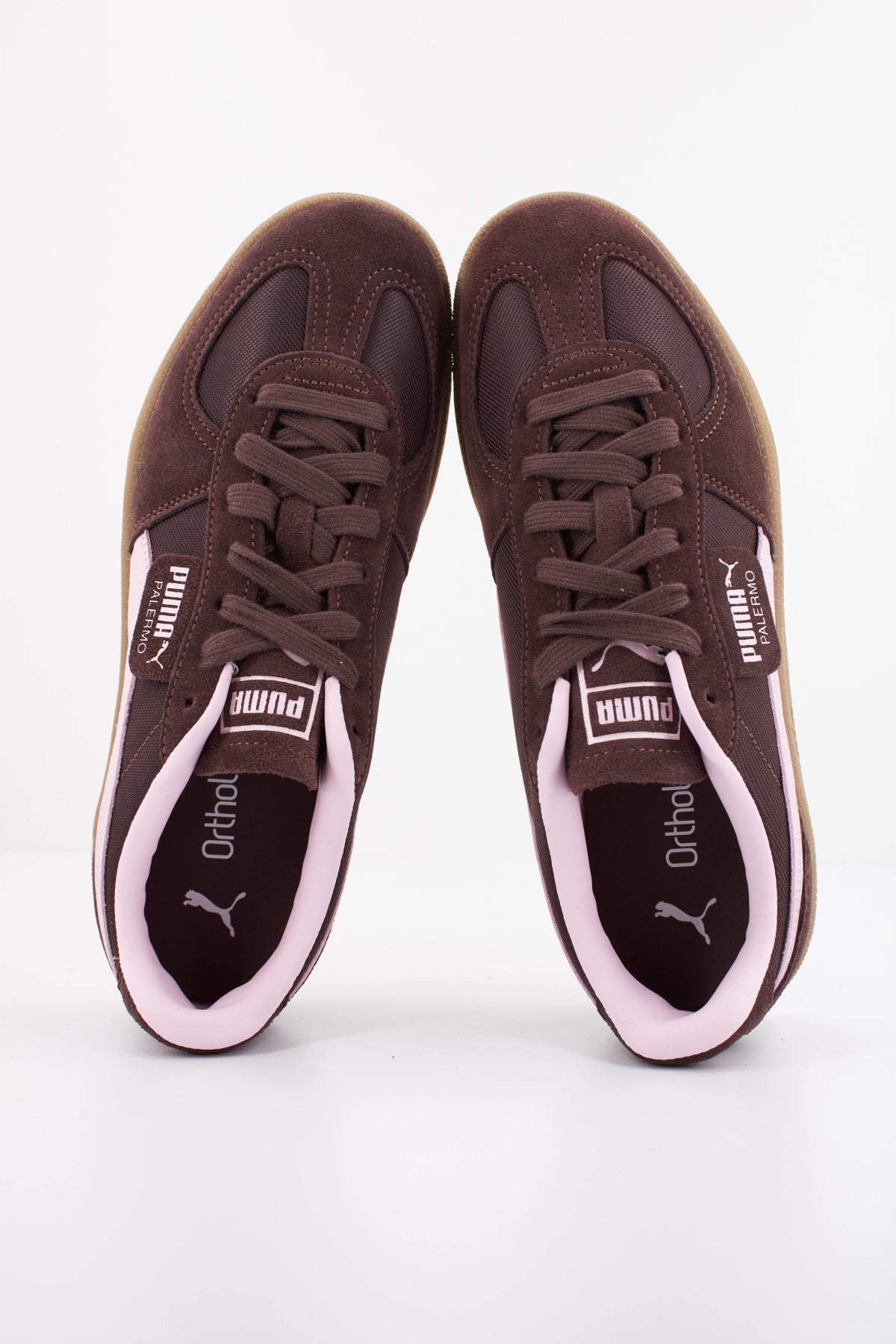 PUMA PALERMO VINTAGE UPDATE en color MARRON (3)