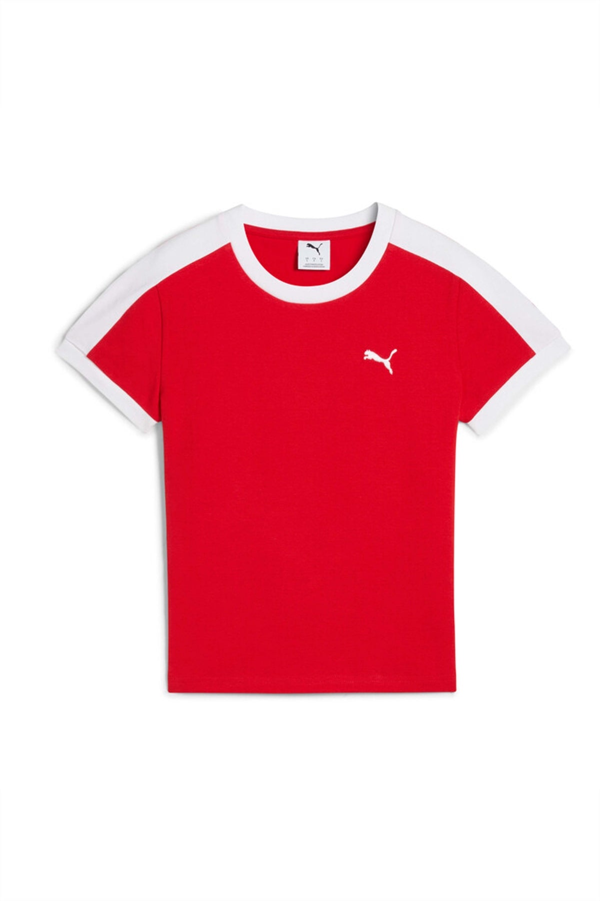 PUMA SLIM TEE en color ROJO (2)