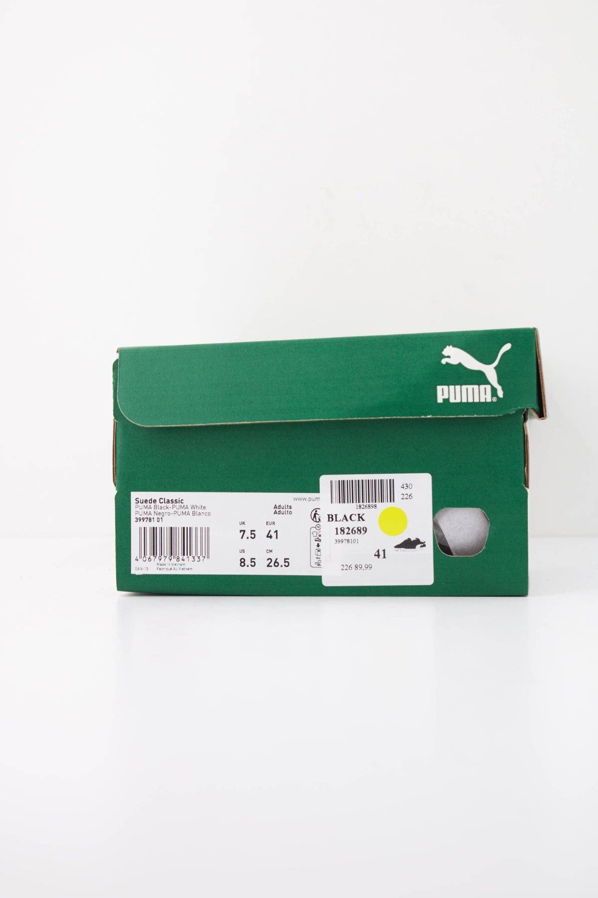 PUMA SUEDE CLASSIC en color NEGRO (6)