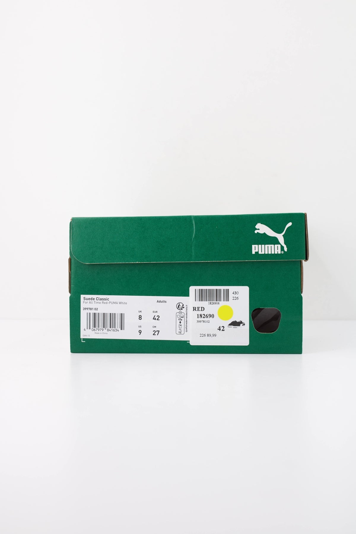 PUMA SUEDE CLASSIC en color ROJO (6)