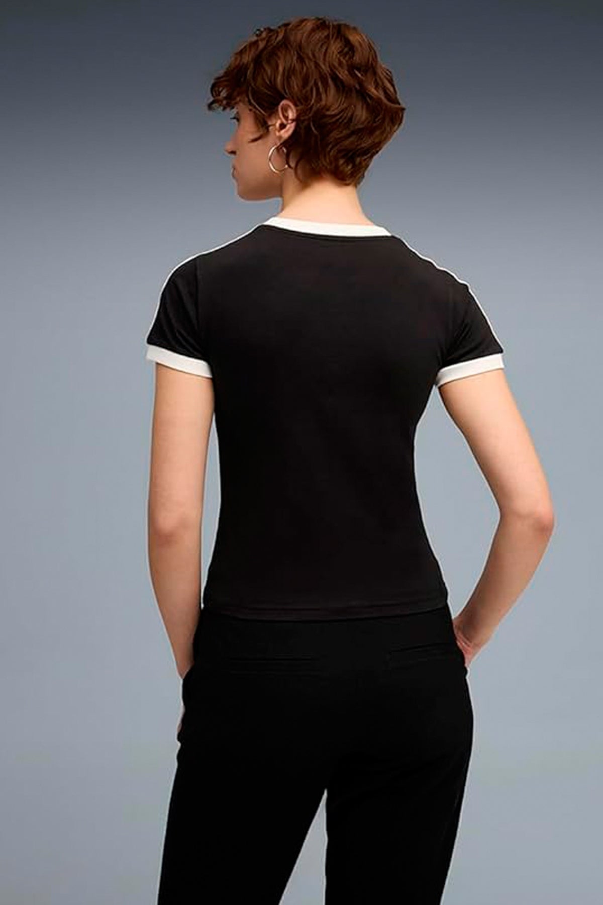 PUMA T7 ALWAYS ON SLIM TEE en color NEGRO (2)