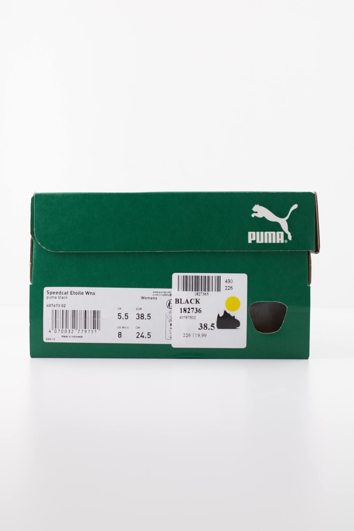 PUMA SPEEDCAT ETOILE WNS en color NEGRO (6)