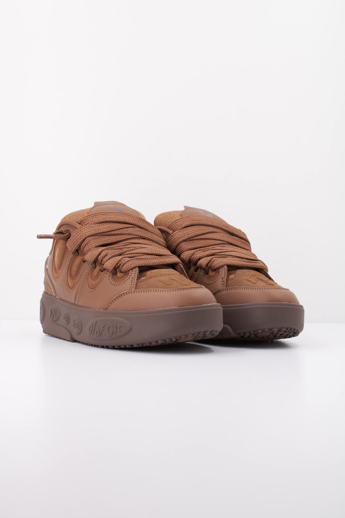 PUMA LA FRANCE MOCHA MIX en color MARRON (2)