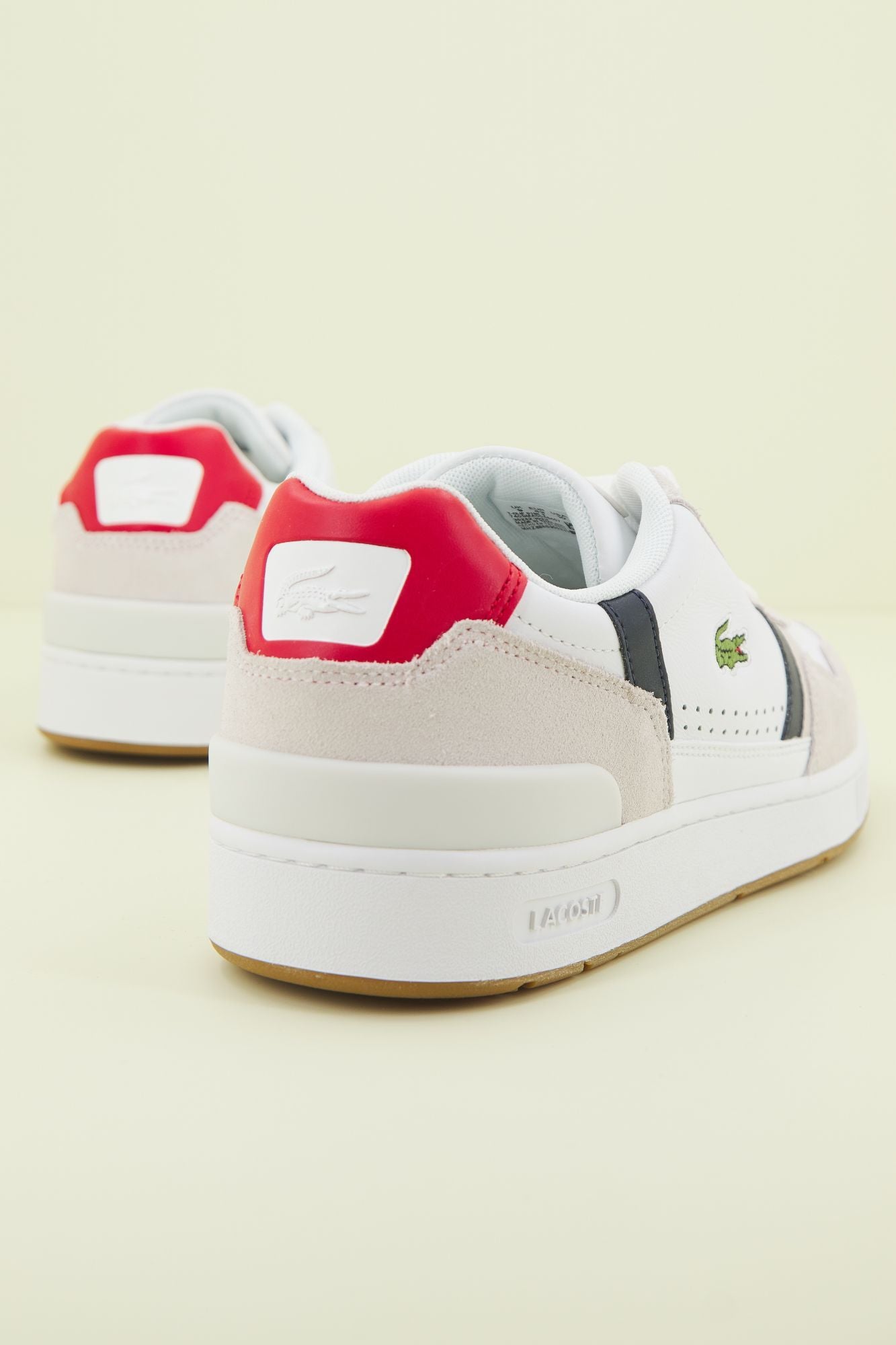 LACOSTE T-CLIP 0120 2 SMA en color BLANCO (3)