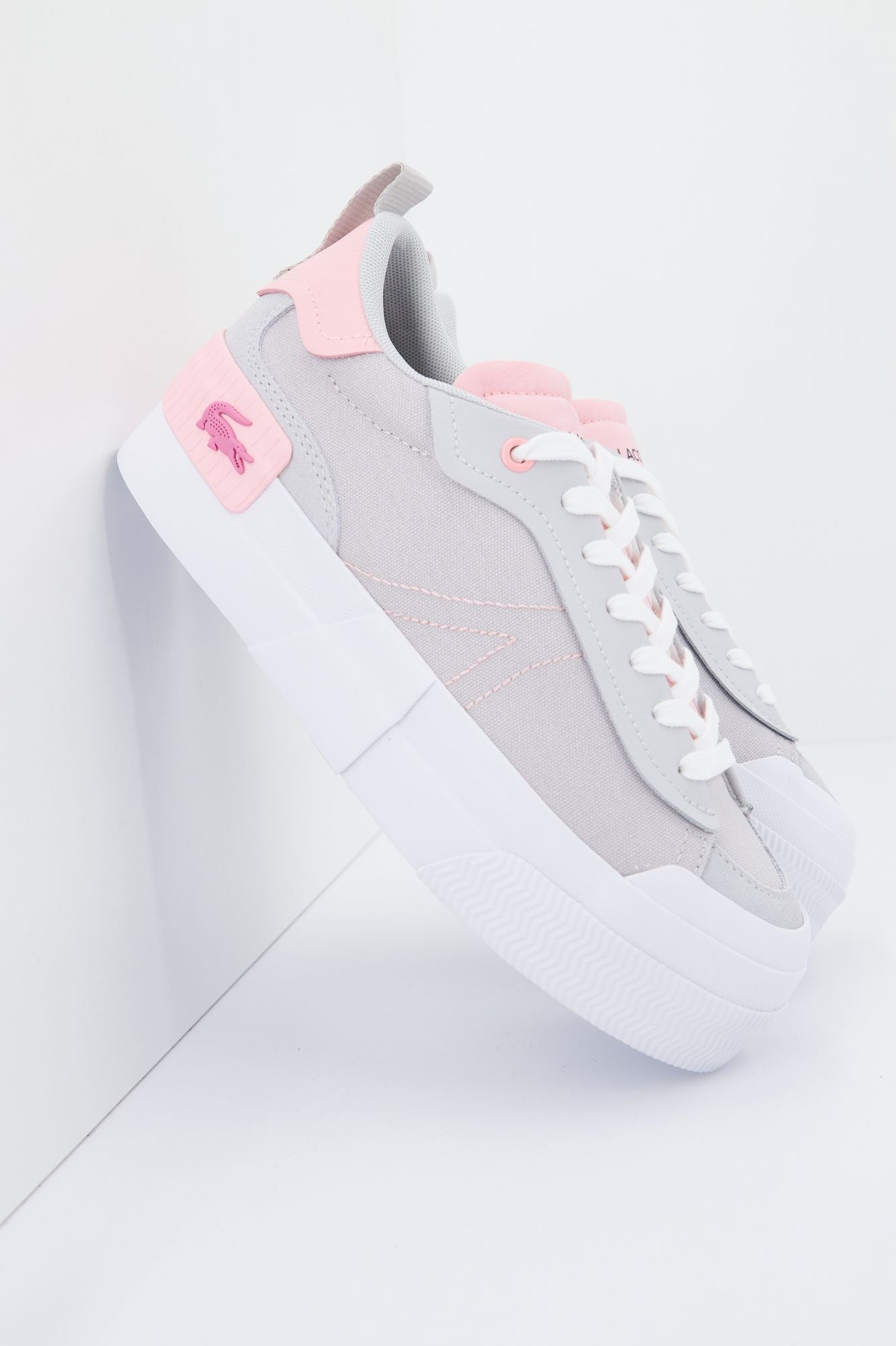 LACOSTE L004 PLATFORM 123 en color GRIS (1)