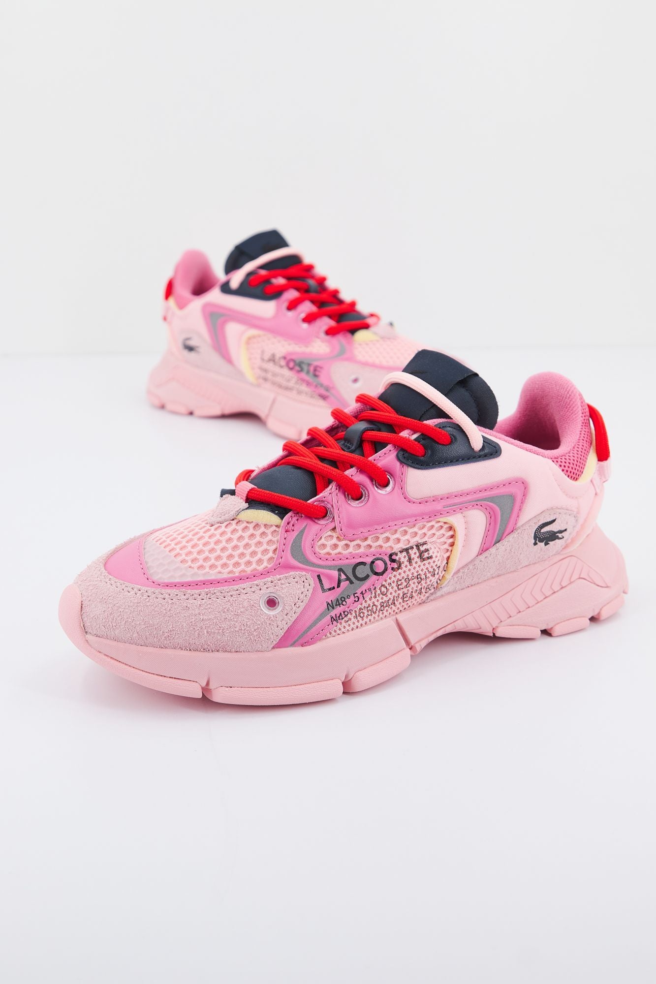 LACOSTE L003 NEO 123 1 SFA en color ROSA (1)