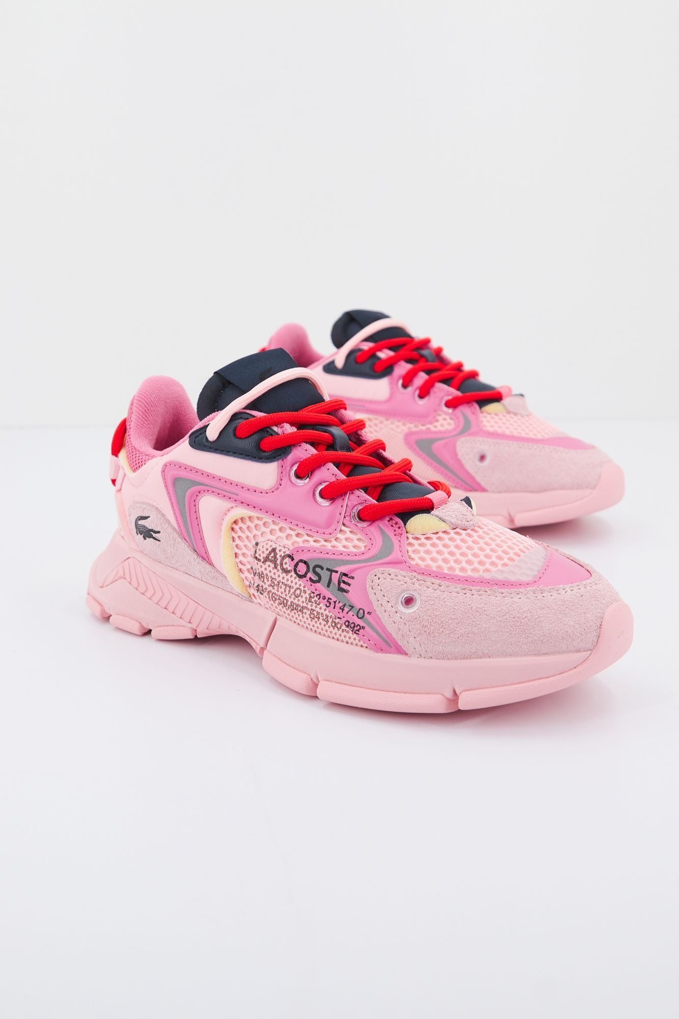 LACOSTE L003 NEO 123 1 SFA en color ROSA (2)