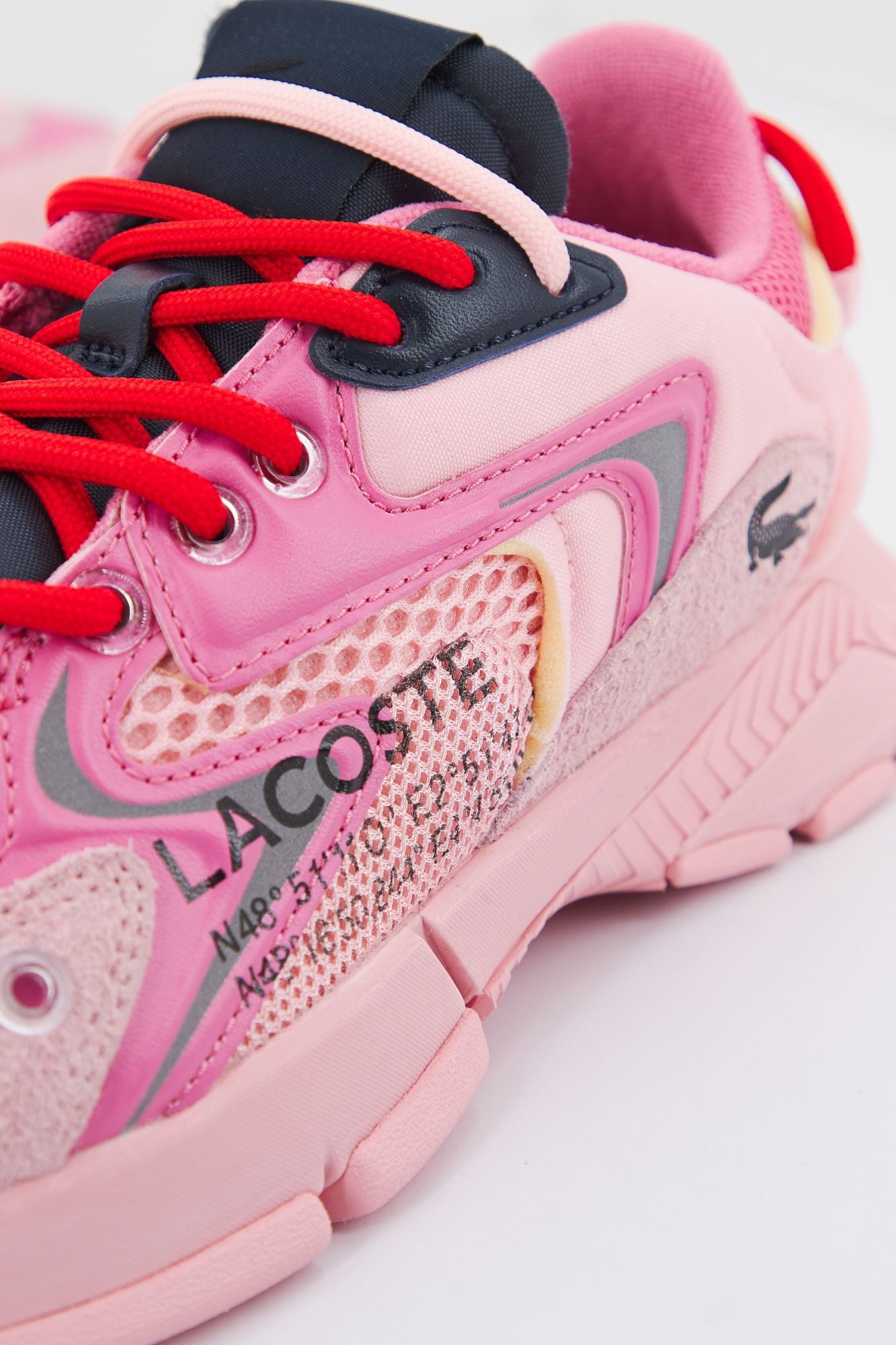 LACOSTE L003 NEO 123 1 SFA en color ROSA (4)