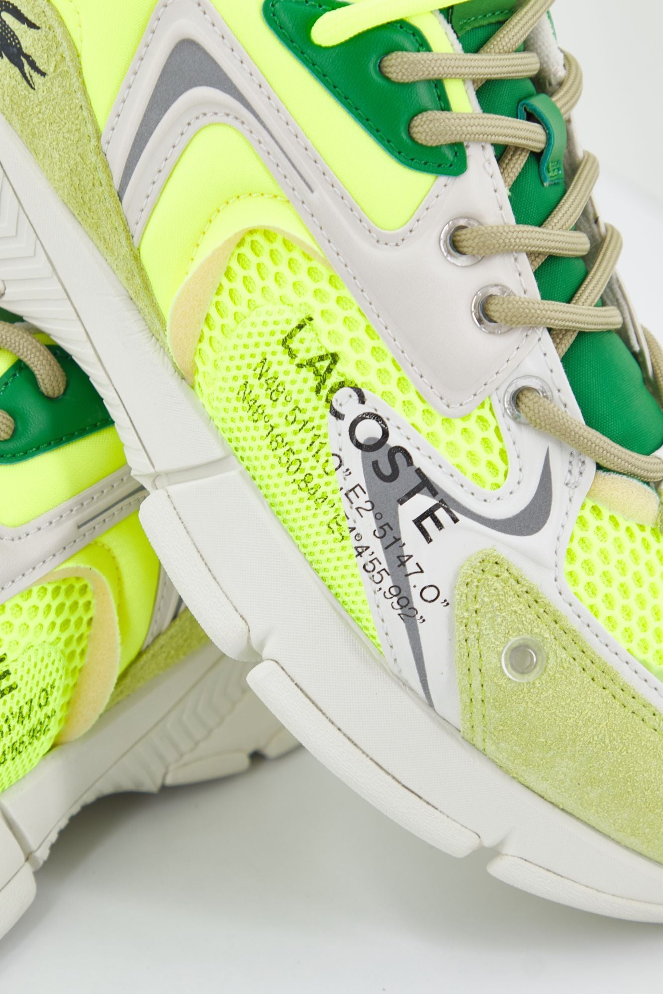 LACOSTE L003 NEO 123 1 SMA en color AMARILLO (3)