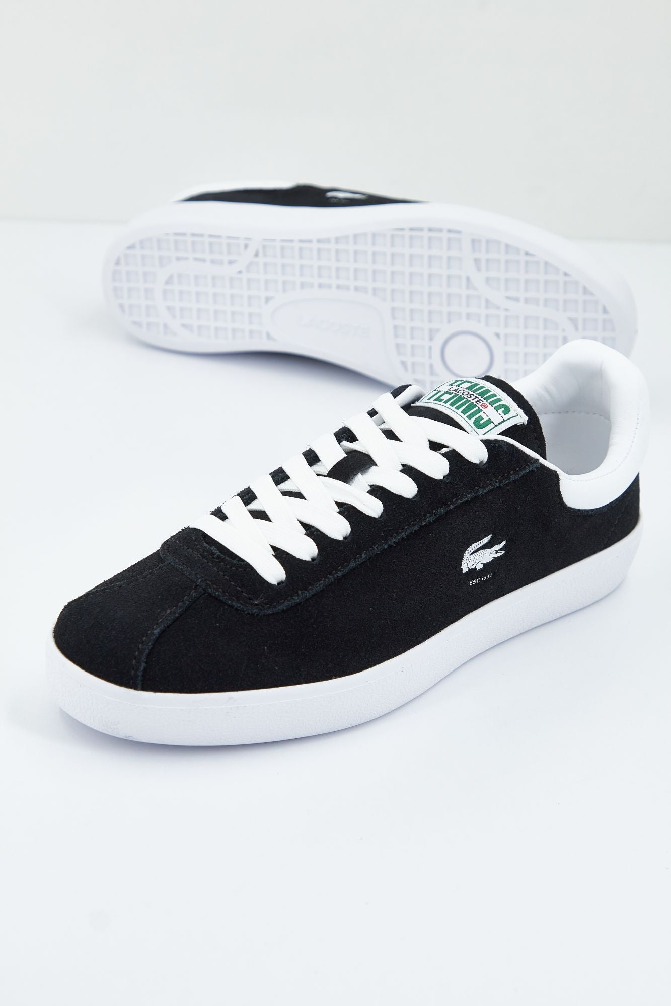 LACOSTE BASESHOT 223 1 SFA en color NEGRO (3)