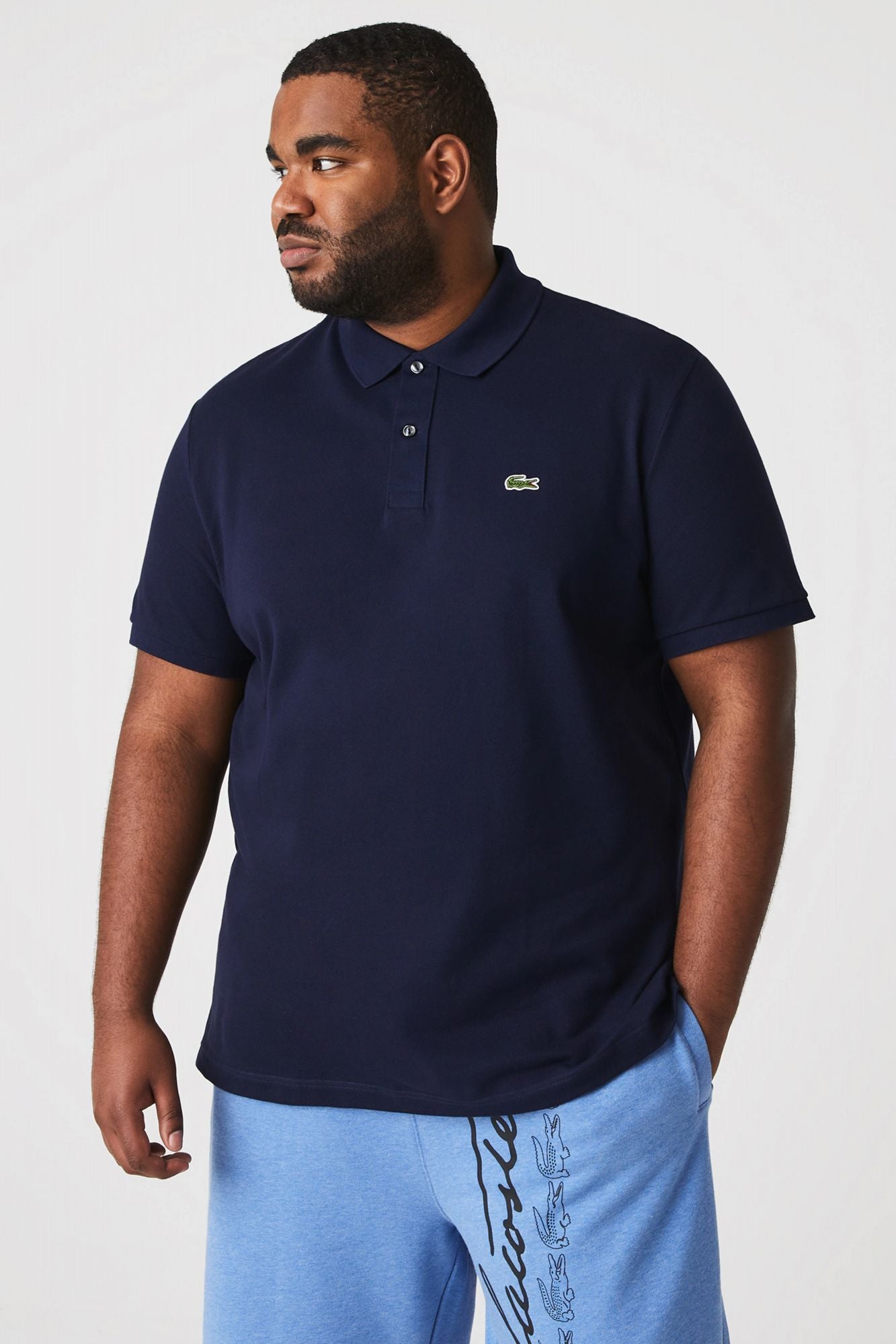 LACOSTE CHEMISE SPORTSWEAR SLIM FIT en color AZUL (4)